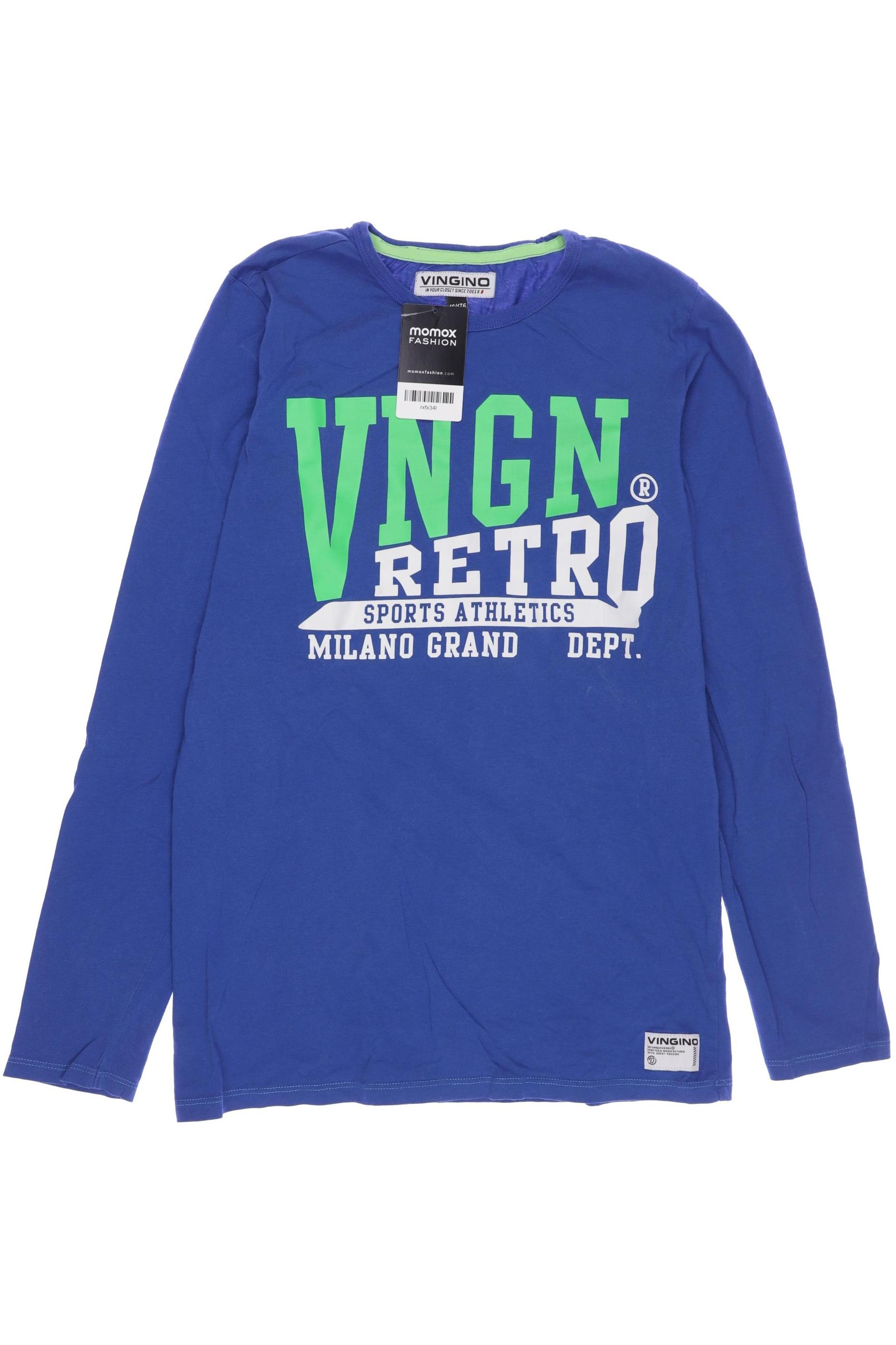 

Vingino Herren Langarmshirt, blau, Gr. 176