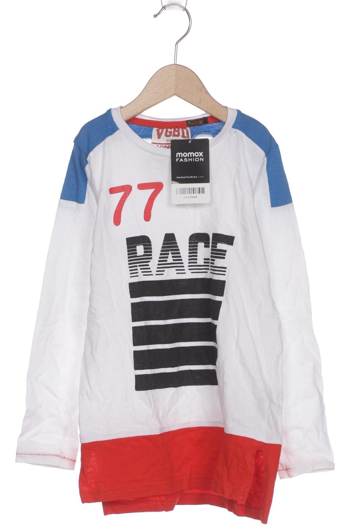 

Vingino Herren Langarmshirt, weiß, Gr. 128