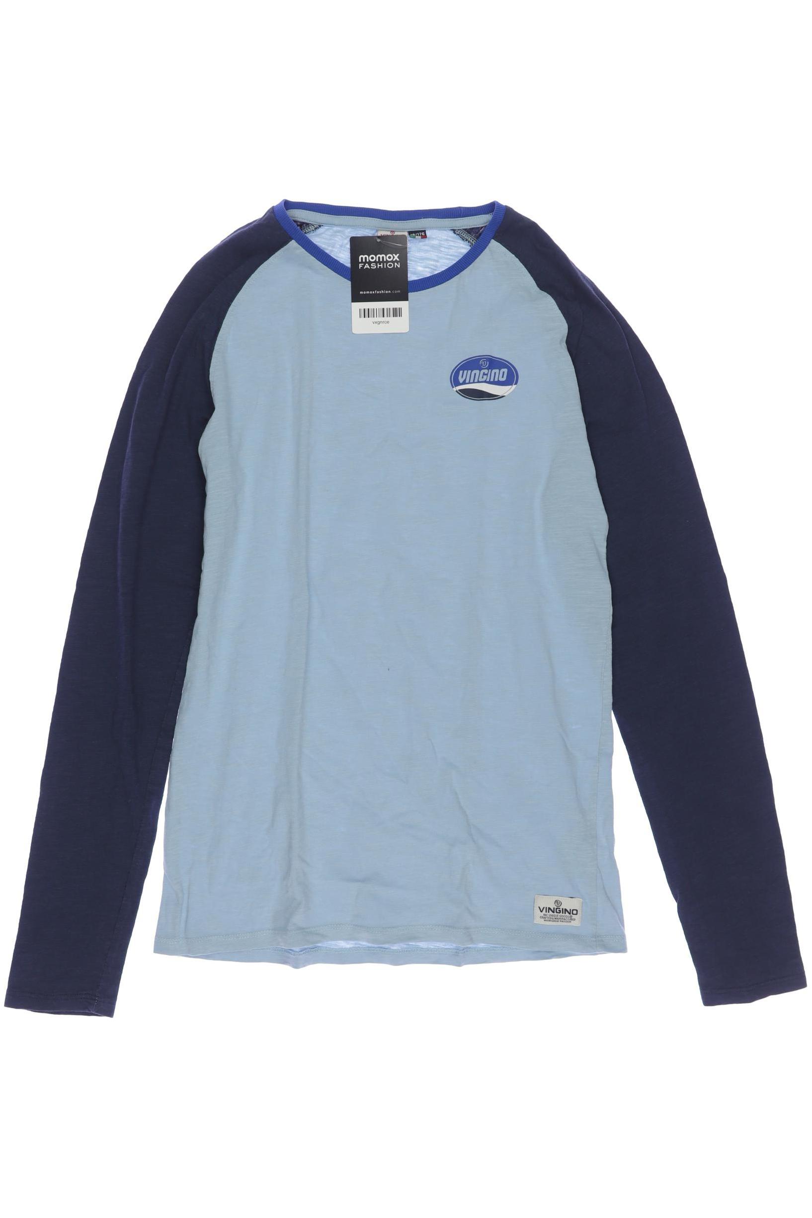 

Vingino Herren Langarmshirt, blau, Gr. 176