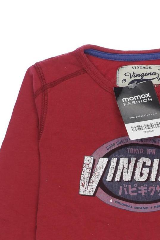 Thumbnail - Vingino Jungen Langarmshirt, rot, Gr. 104