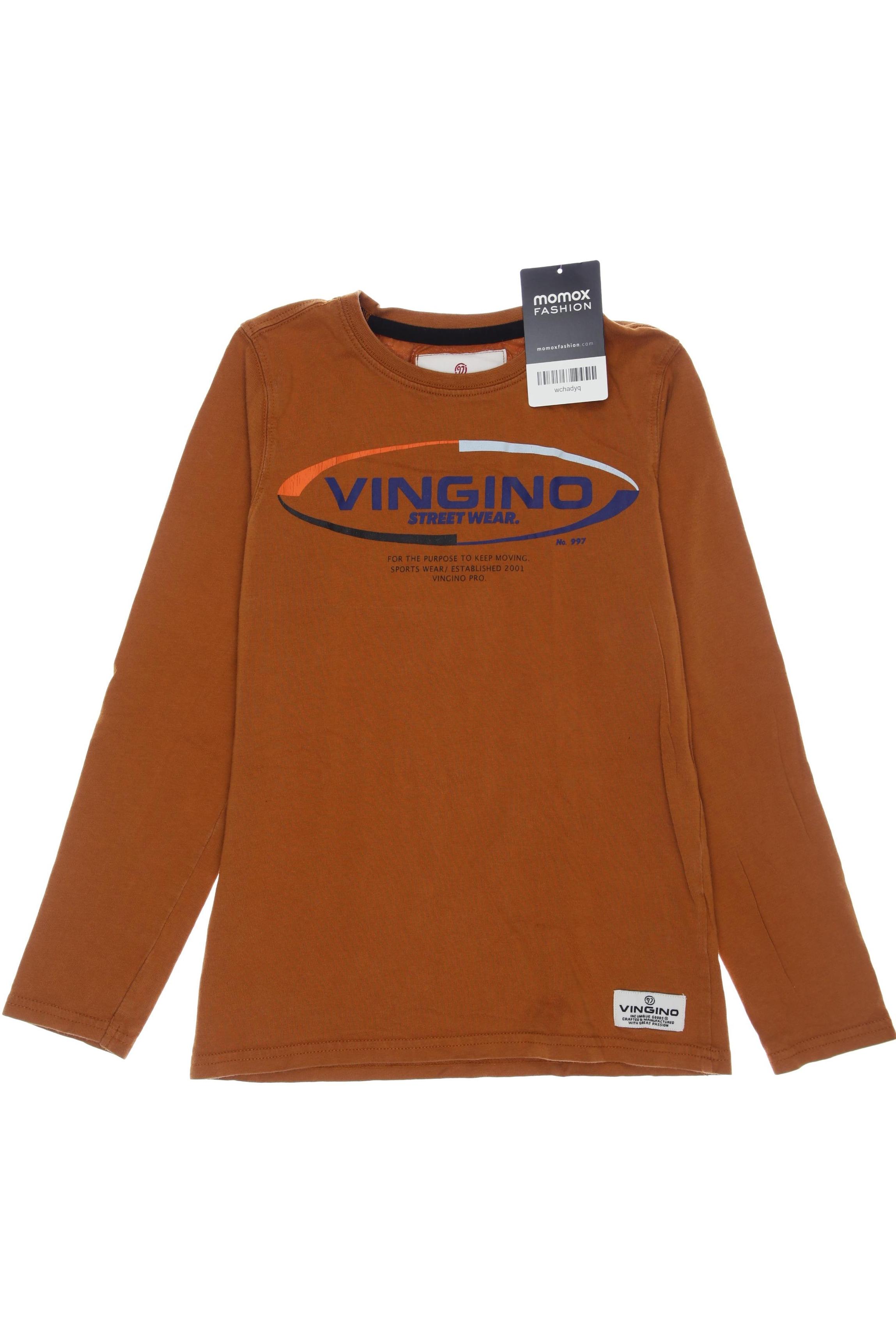 

Vingino Herren Langarmshirt, orange, Gr. 128