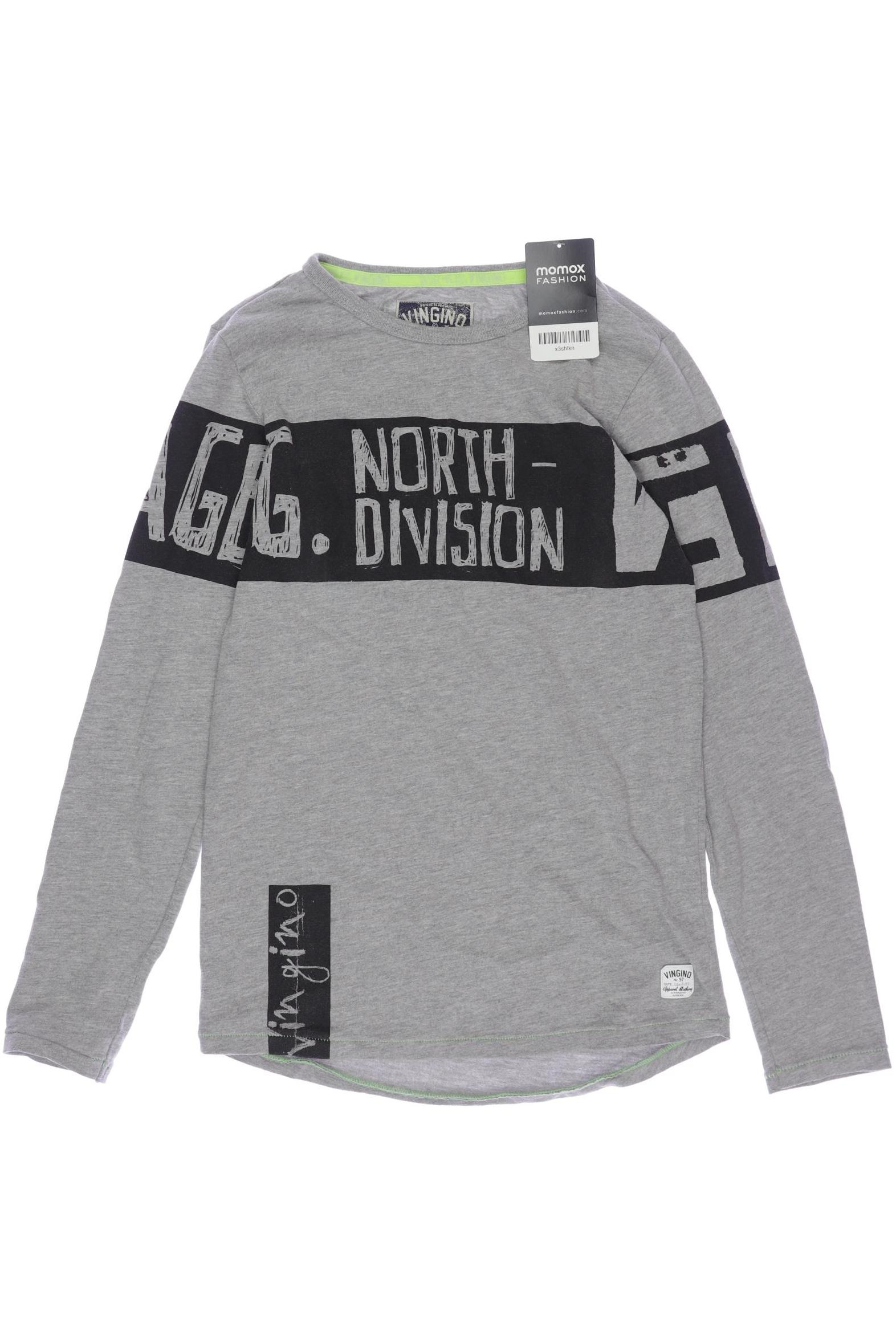 

Vingino Herren Langarmshirt, grau, Gr. 152