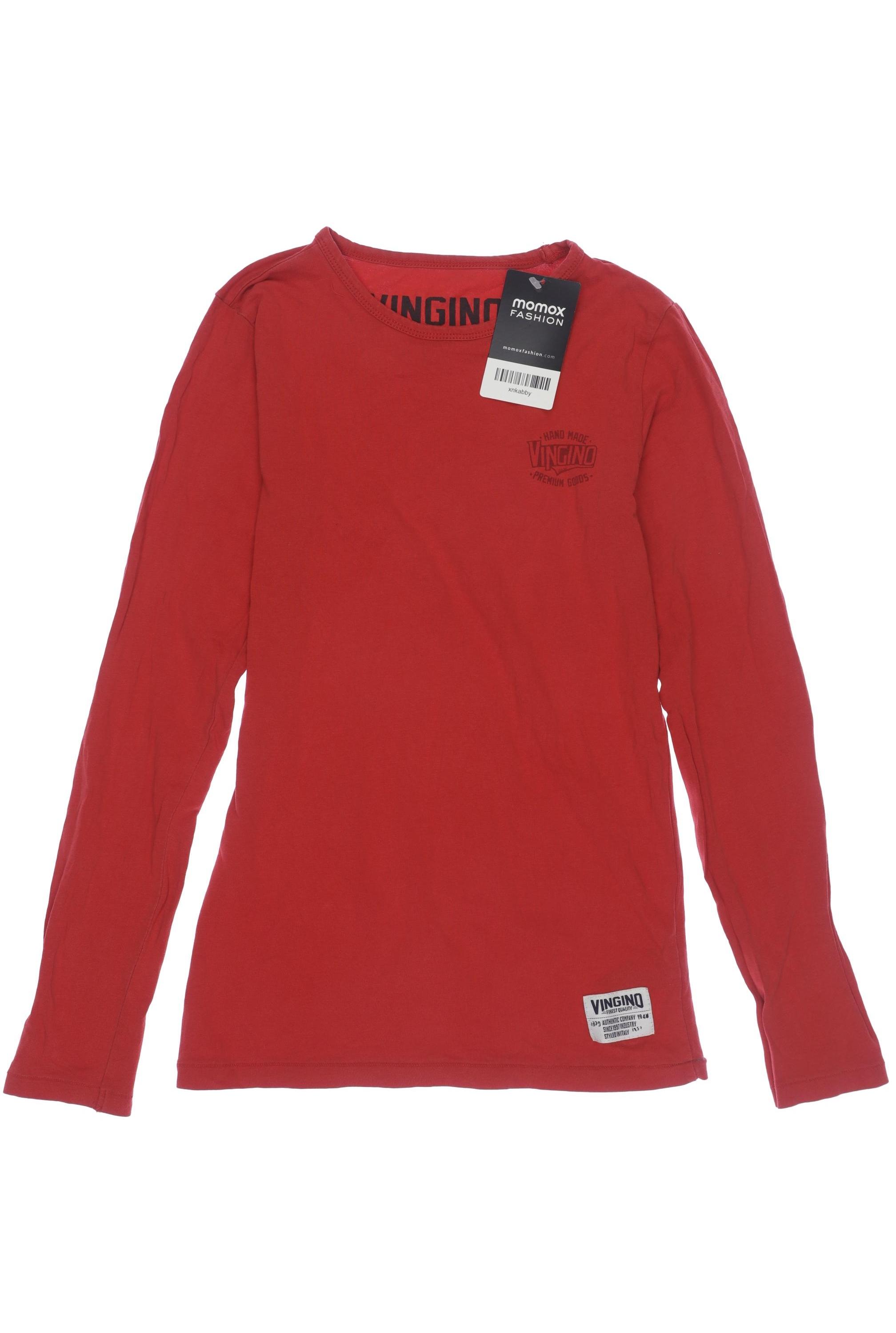 

Vingino Herren Langarmshirt, rot, Gr. 10