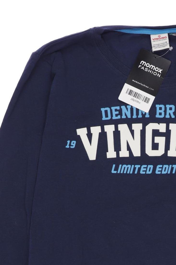 Thumbnail - Vingino Jungen Langarmshirt, marineblau, Gr. 176