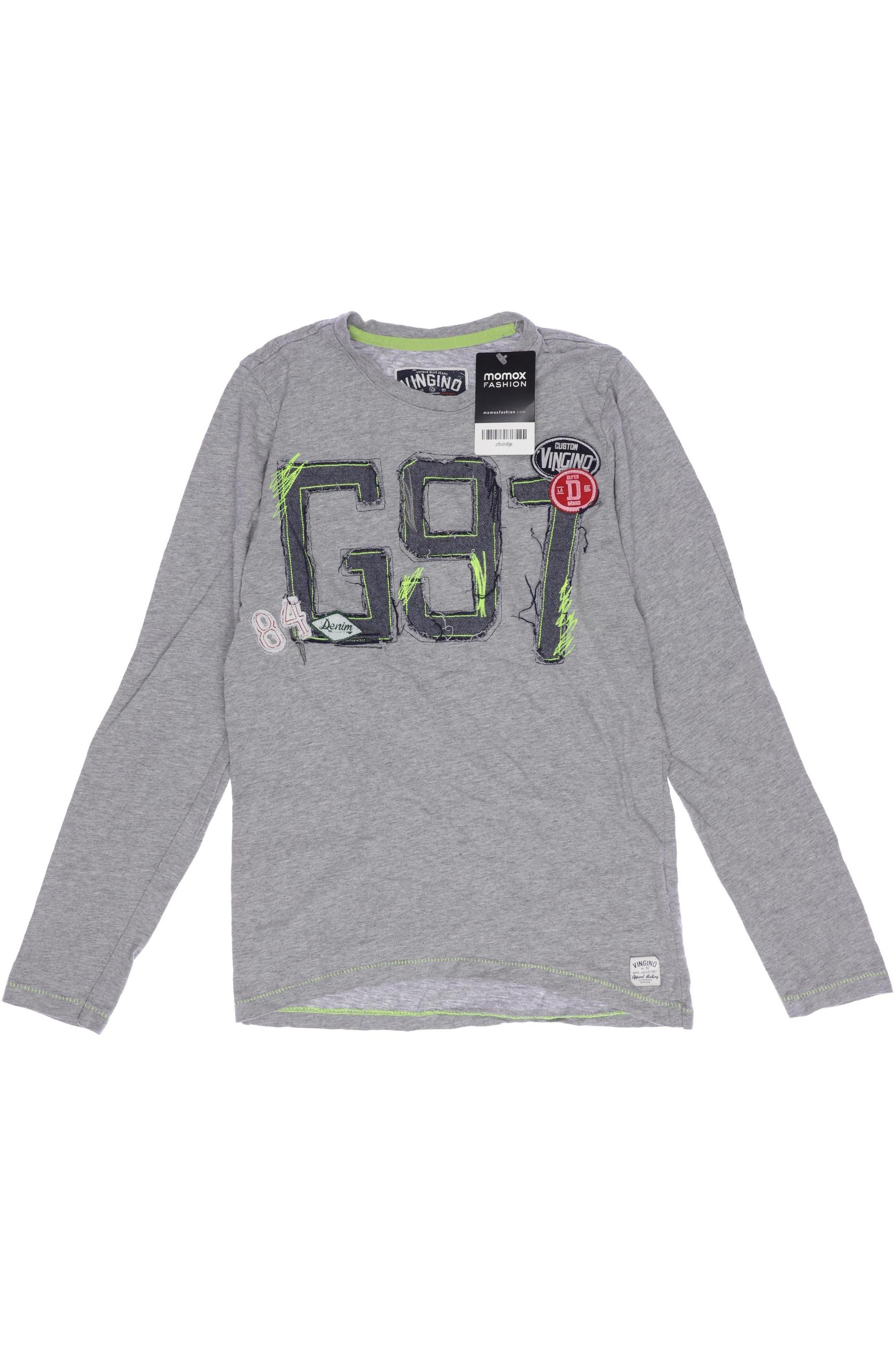 

Vingino Herren Langarmshirt, grau, Gr. 152