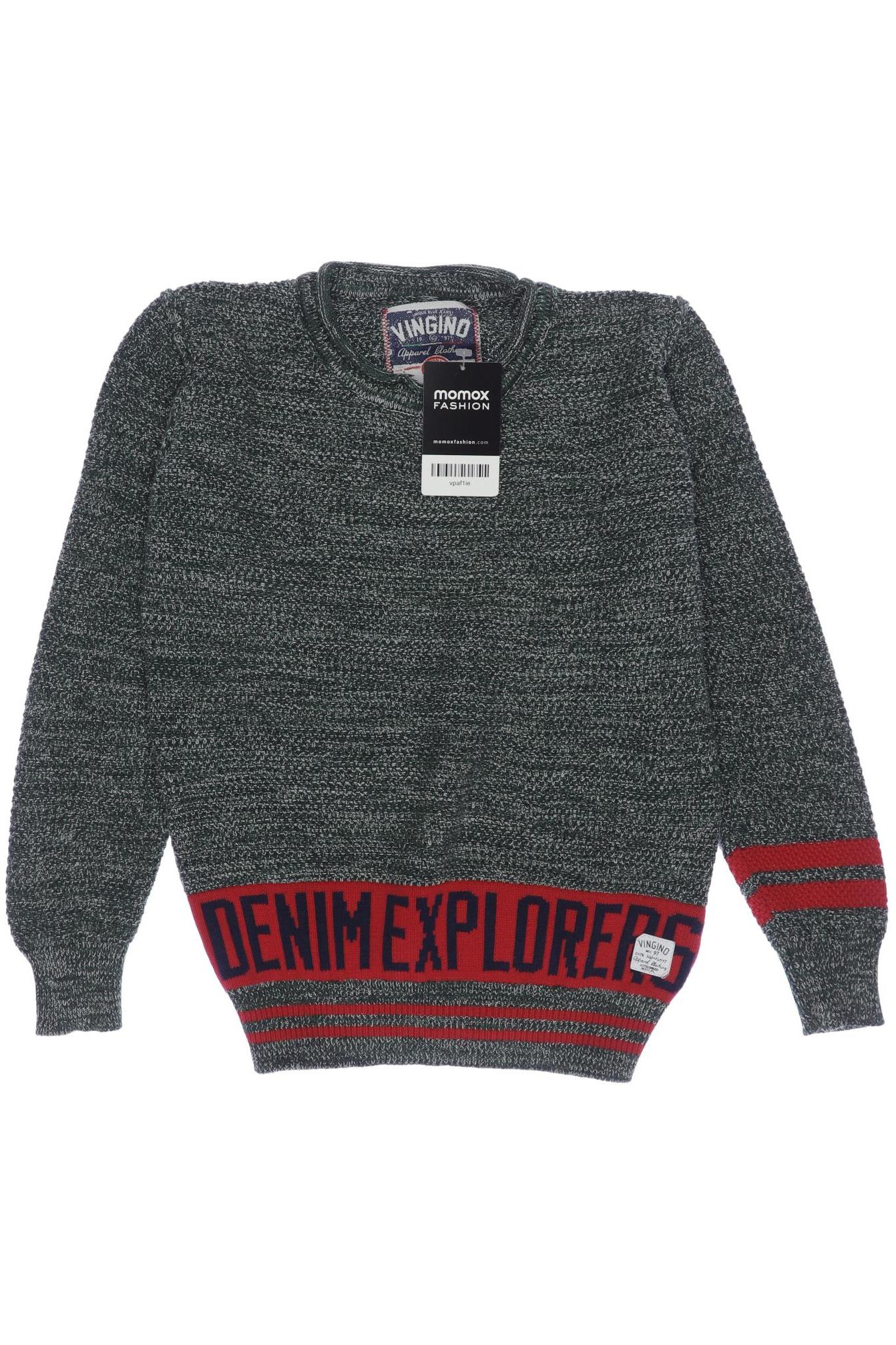 

Vingino Herren Pullover, grün, Gr. 140