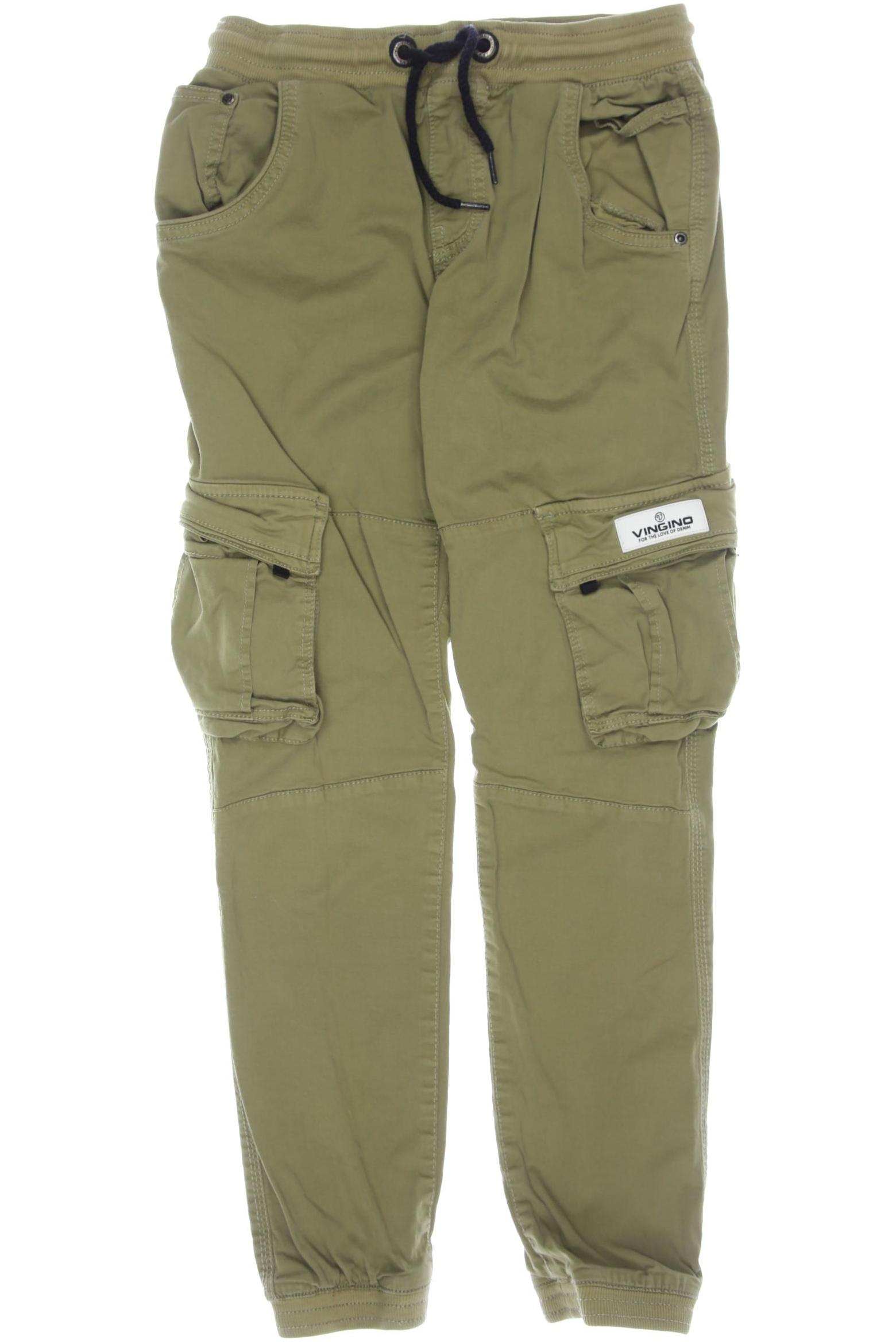 

Vingino Herren Stoffhose, grün, Gr. 158