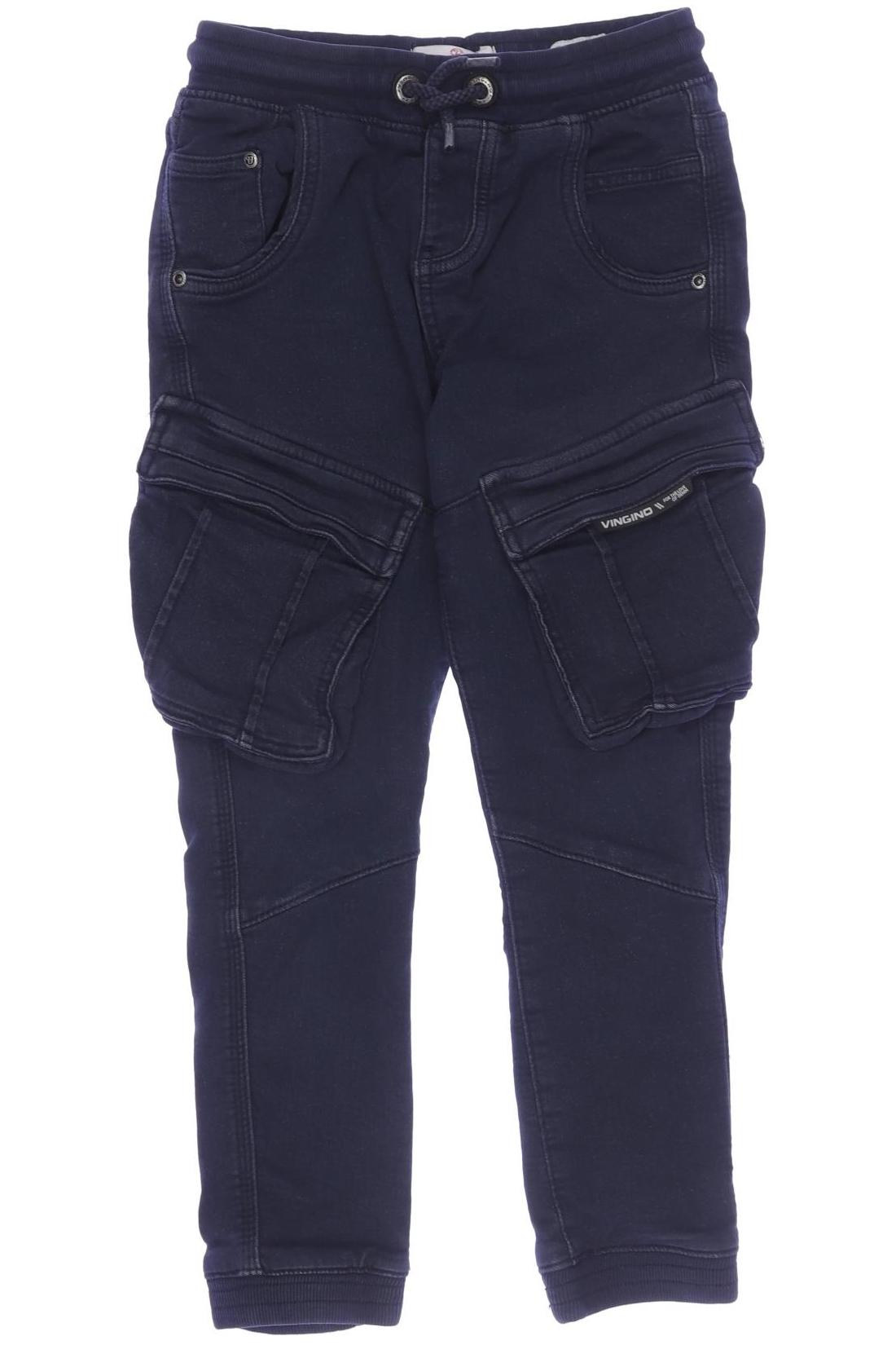 

Vingino Herren Stoffhose, marineblau, Gr. 122