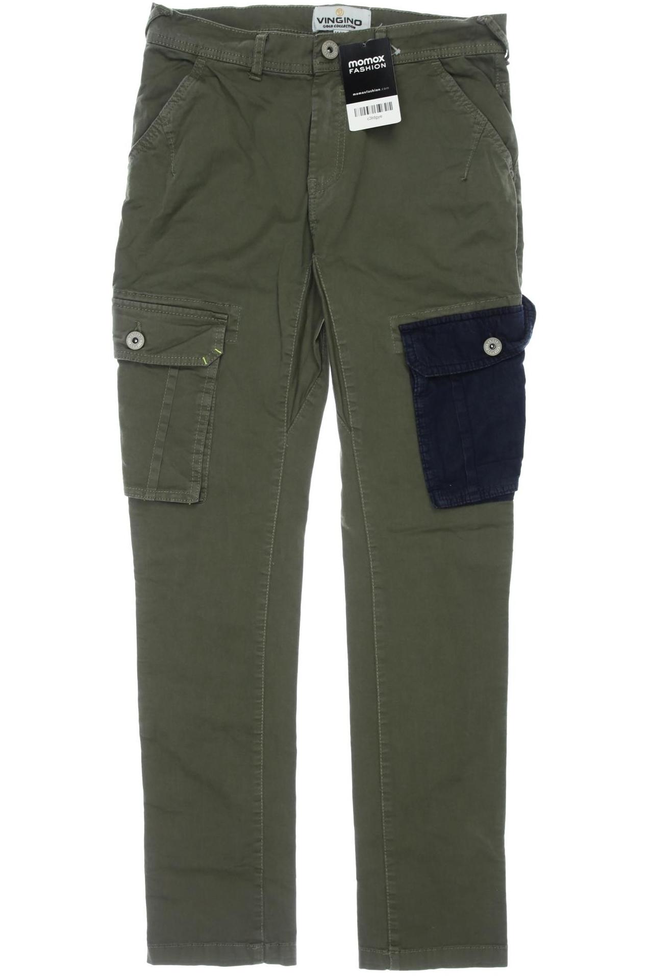 

Vingino Herren Stoffhose, grün, Gr. 164