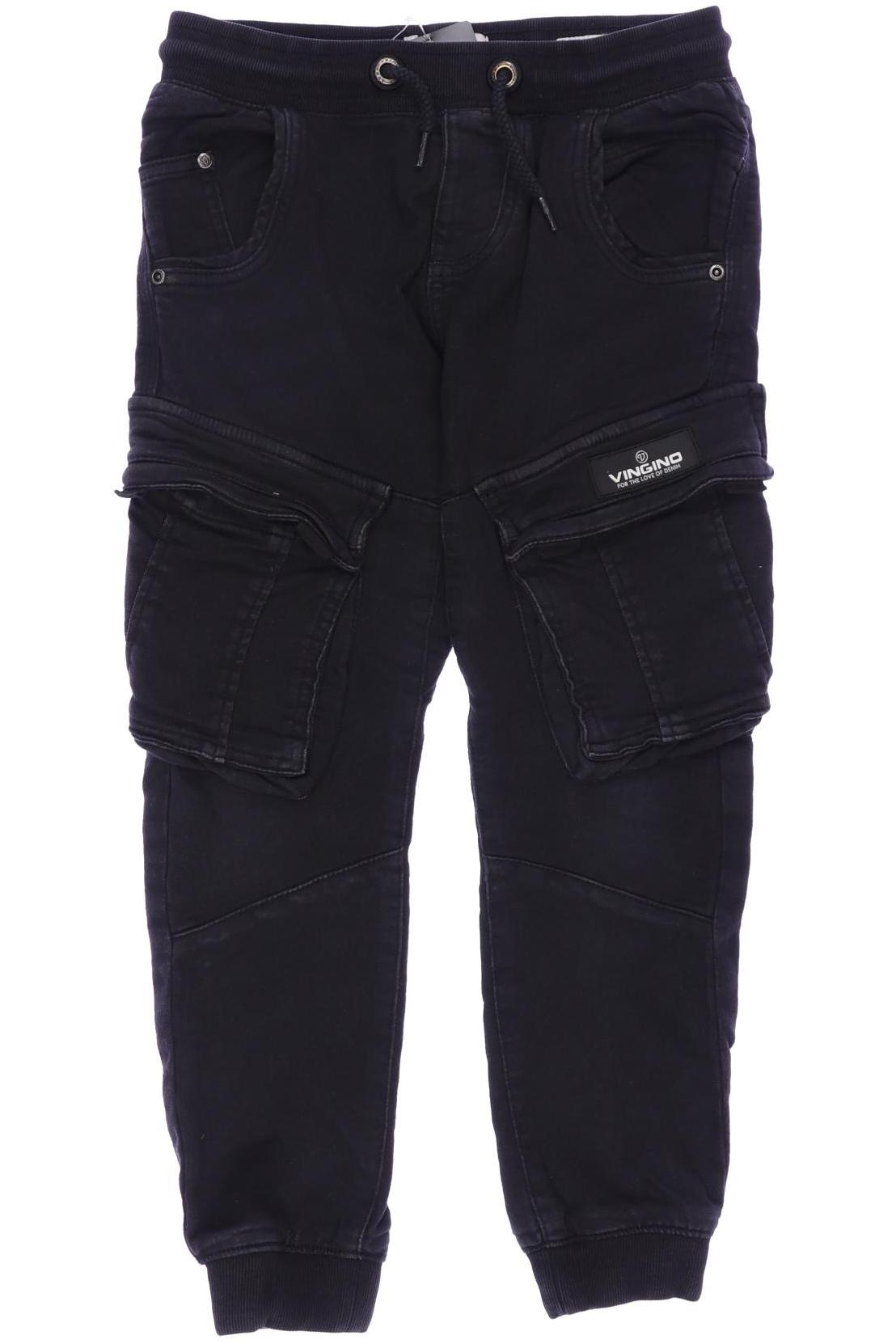 

Vingino Herren Stoffhose, schwarz, Gr. 128