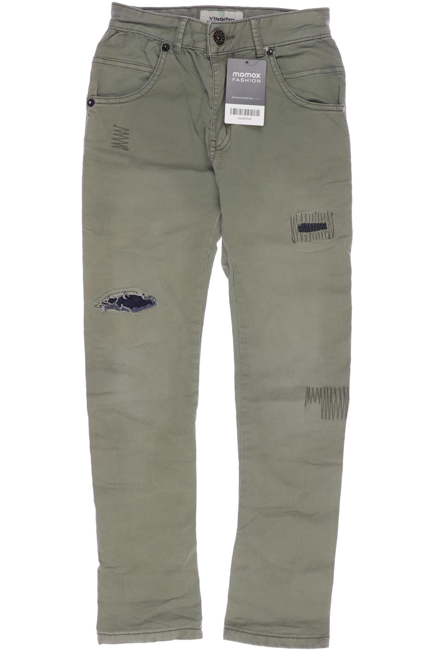 

Vingino Herren Stoffhose, grün, Gr. 140