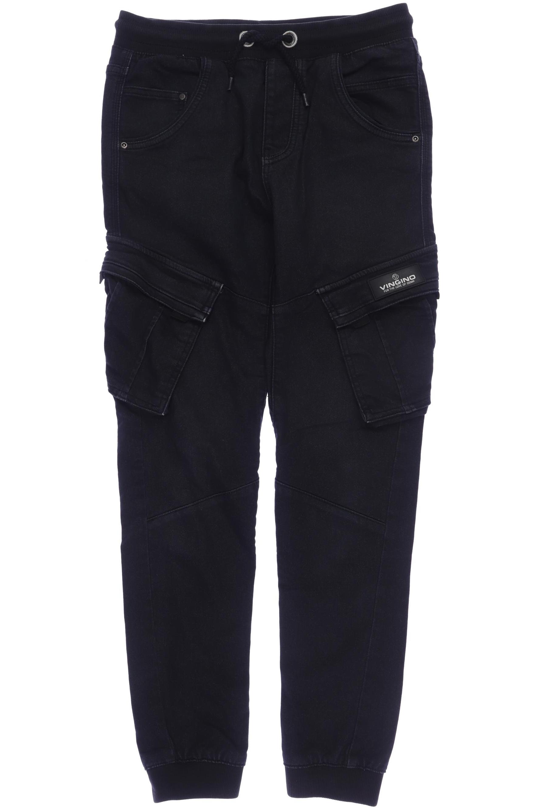 

Vingino Herren Stoffhose, schwarz, Gr. 170