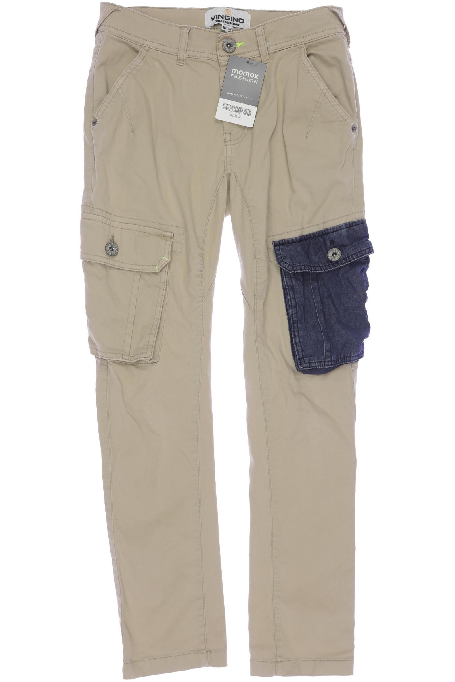 

Vingino Herren Stoffhose, beige, Gr. 146