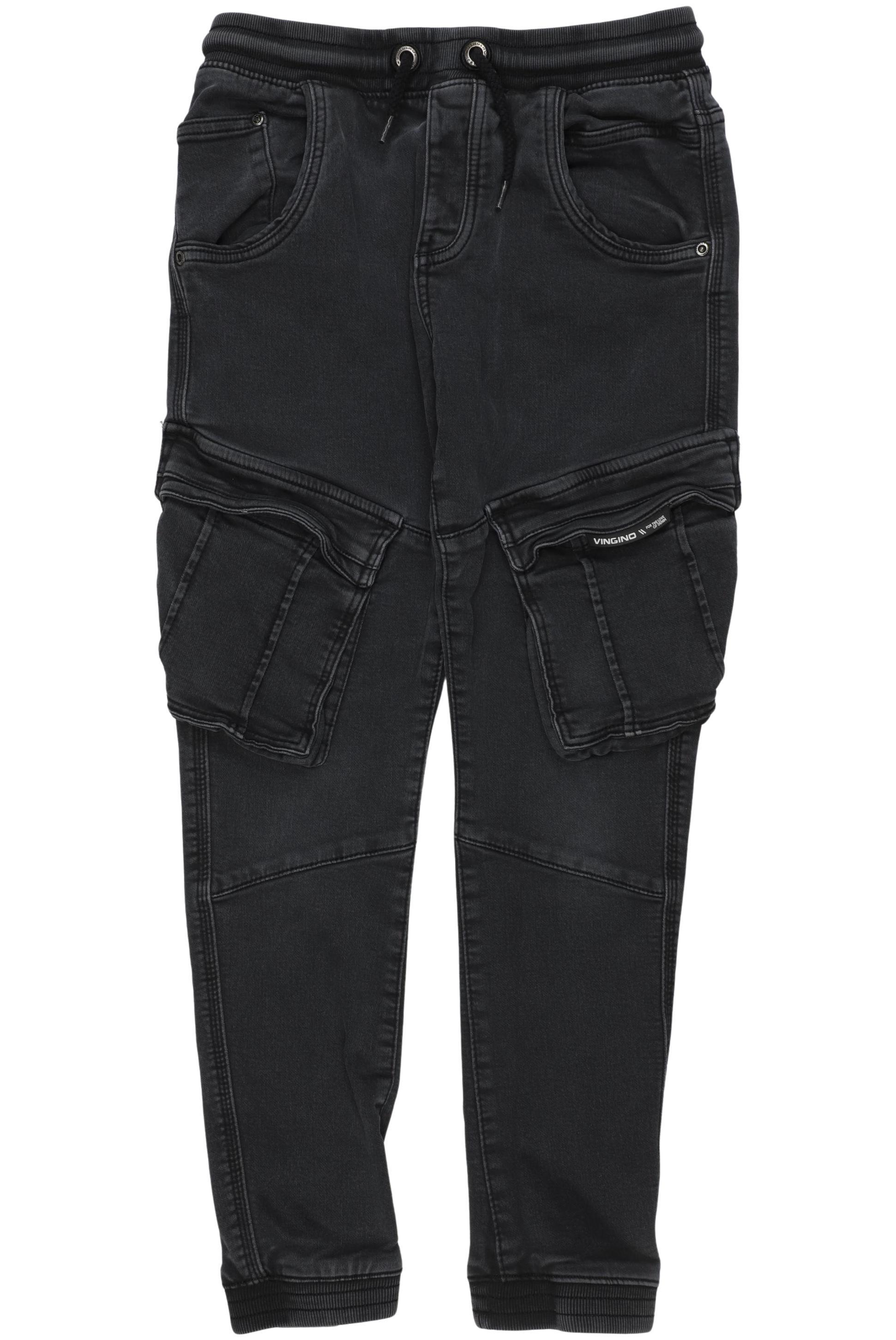 

Vingino Jungen Stoffhose, schwarz, Gr. 152
