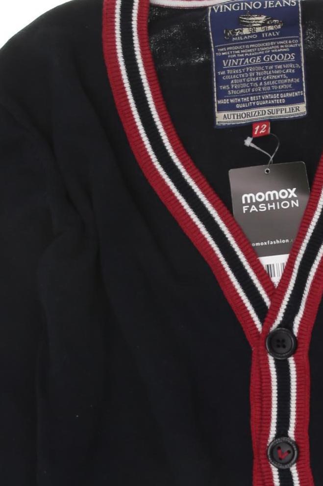 Thumbnail - Vingino Jungen Strickjacke, blau, Gr. 152