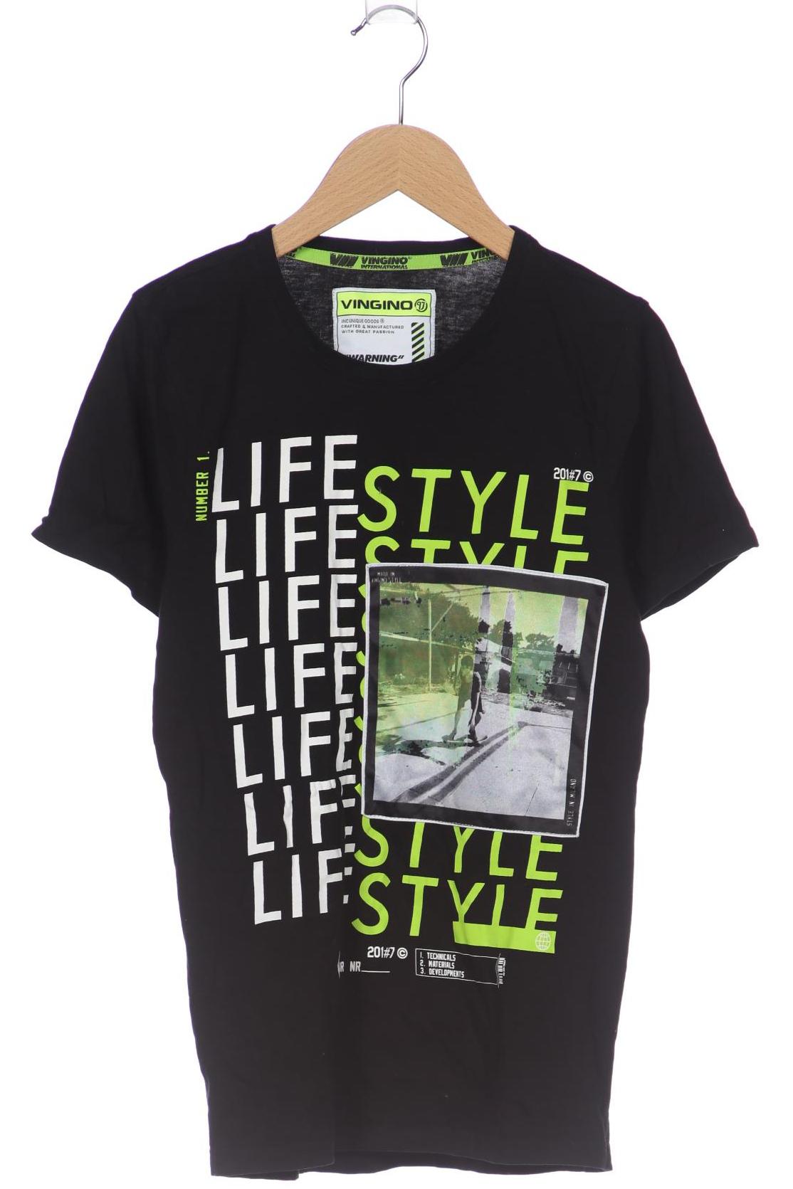

Vingino Herren T-Shirt, schwarz, Gr. 164