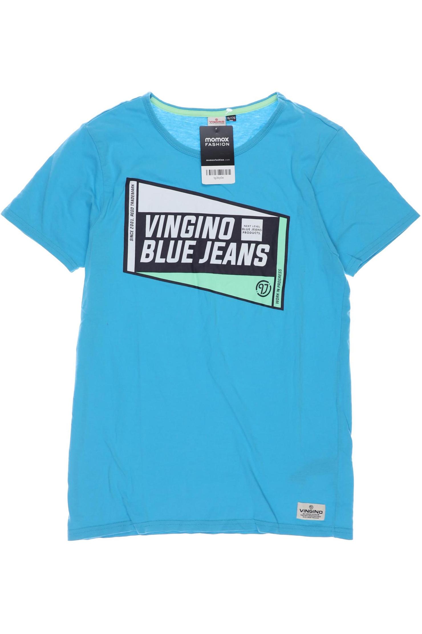 

Vingino Herren T-Shirt, blau, Gr. 176