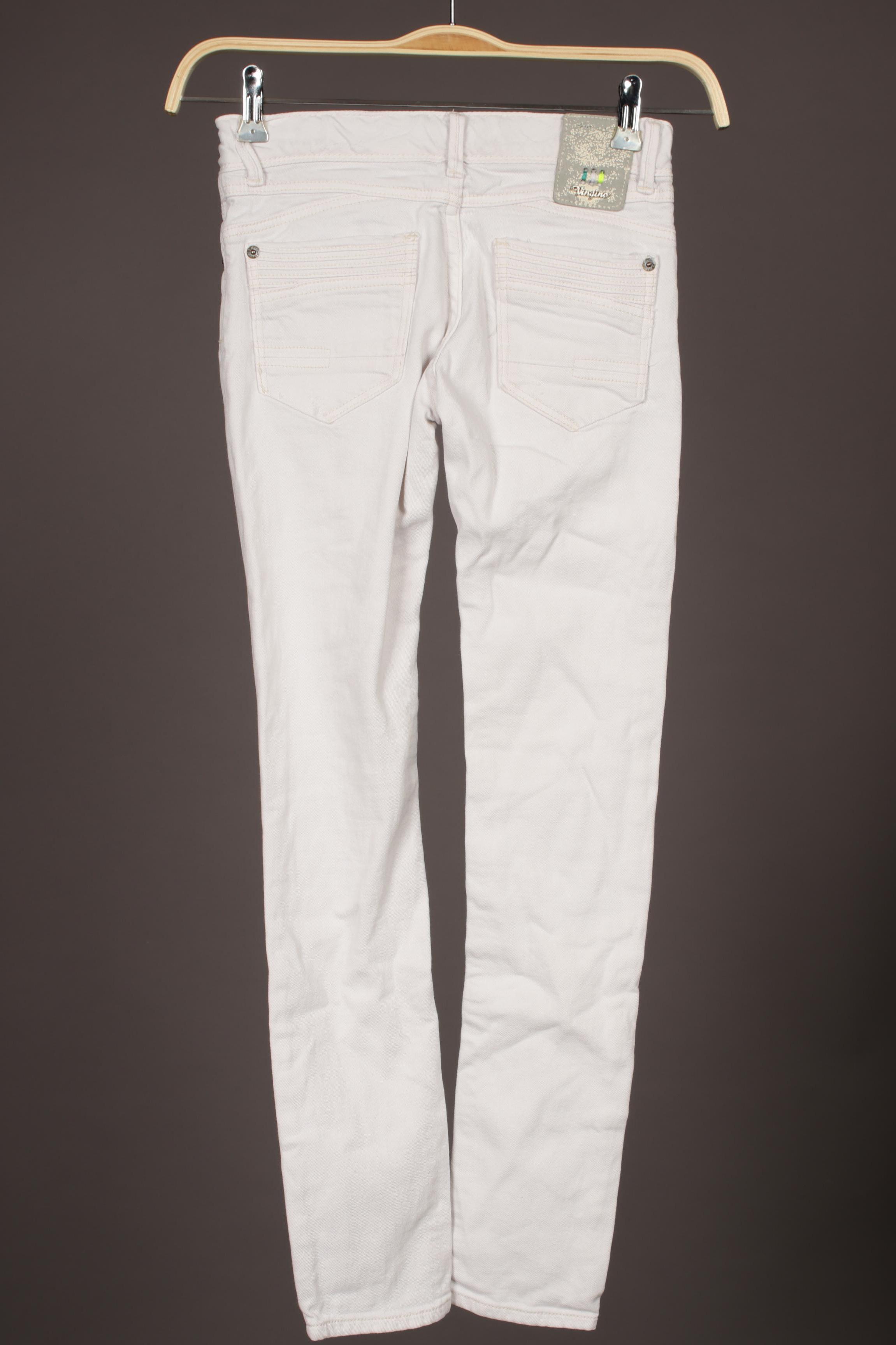 Thumbnail - Vingino Mädchen Jeans, weiß, Gr. 164