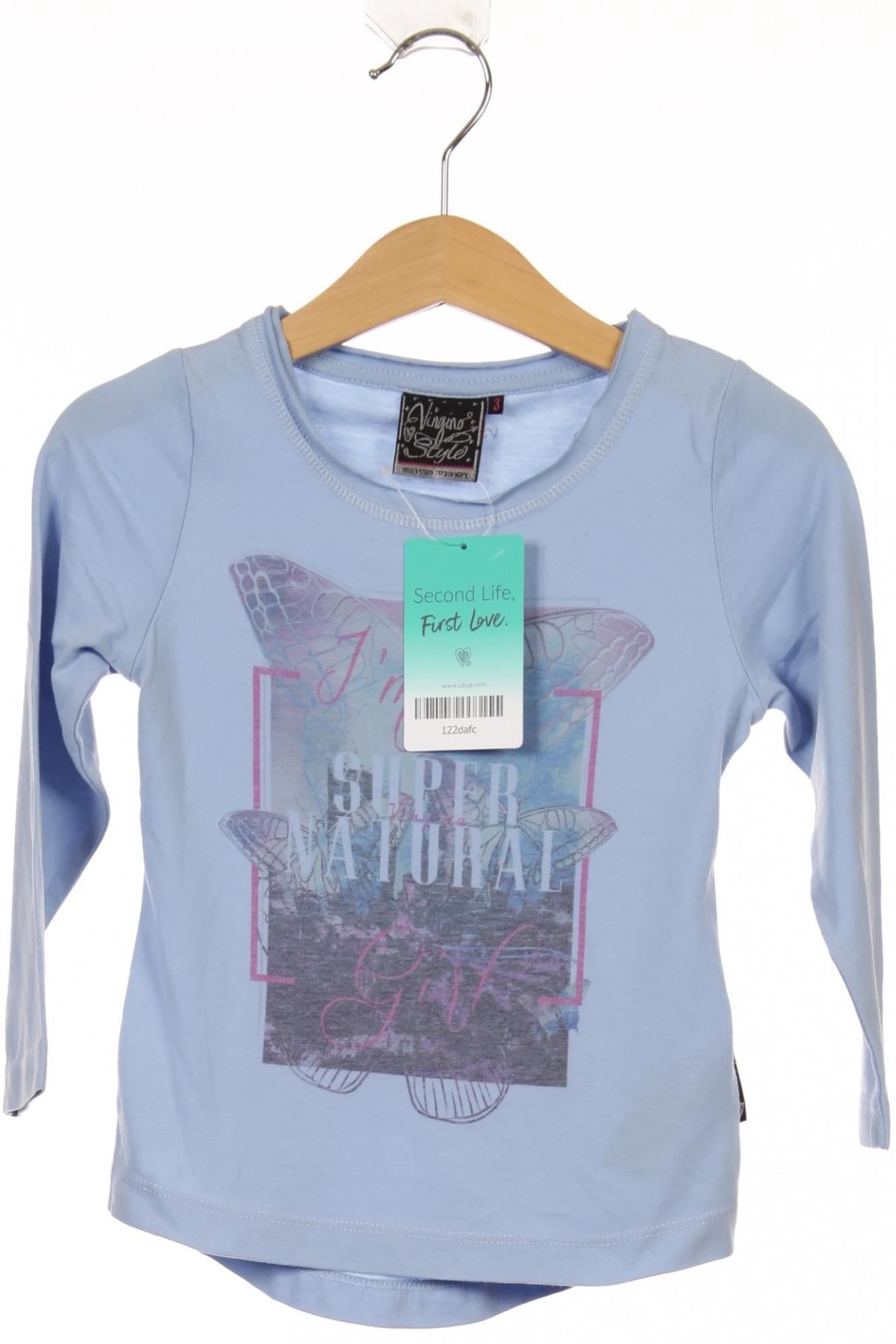 

Vingino Mädchen Langarmshirt, blau, Gr. 98