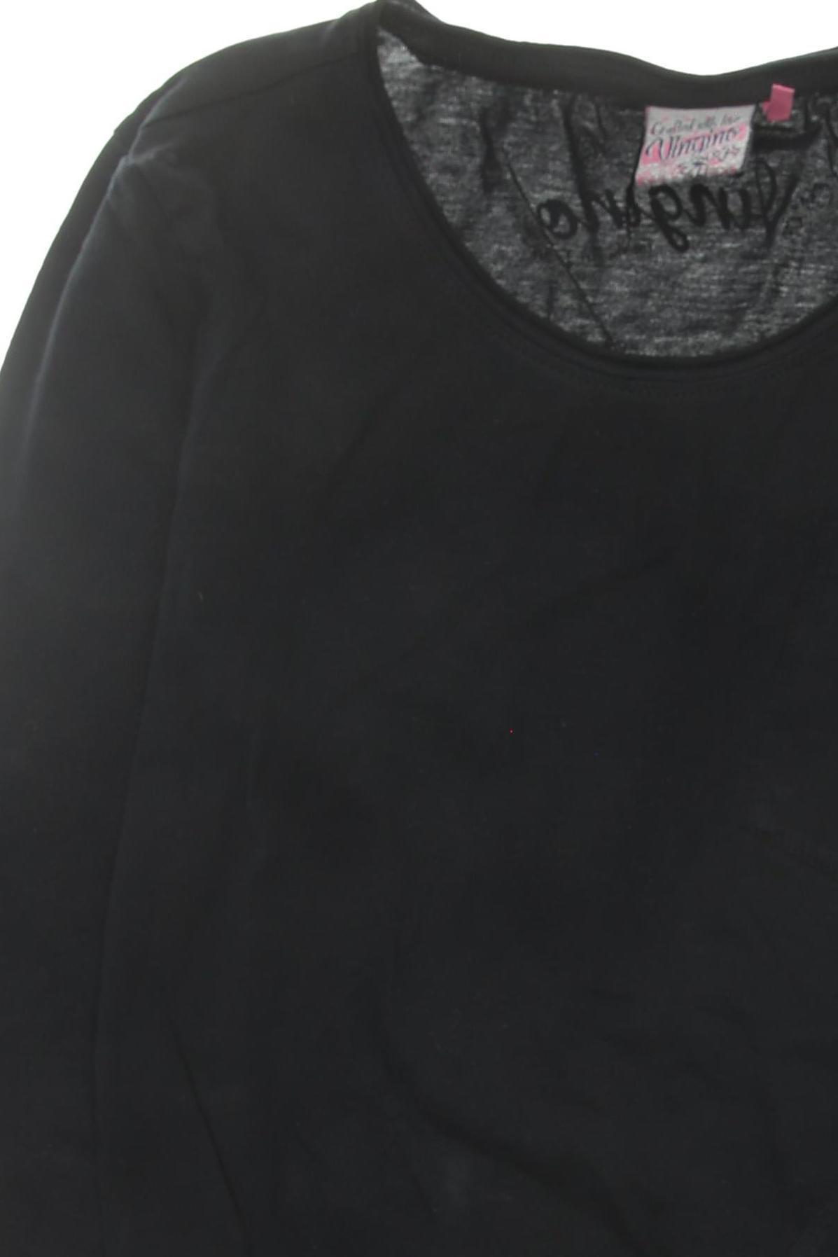 Thumbnail - Vingino Mädchen Langarmshirt, schwarz, Gr. 104