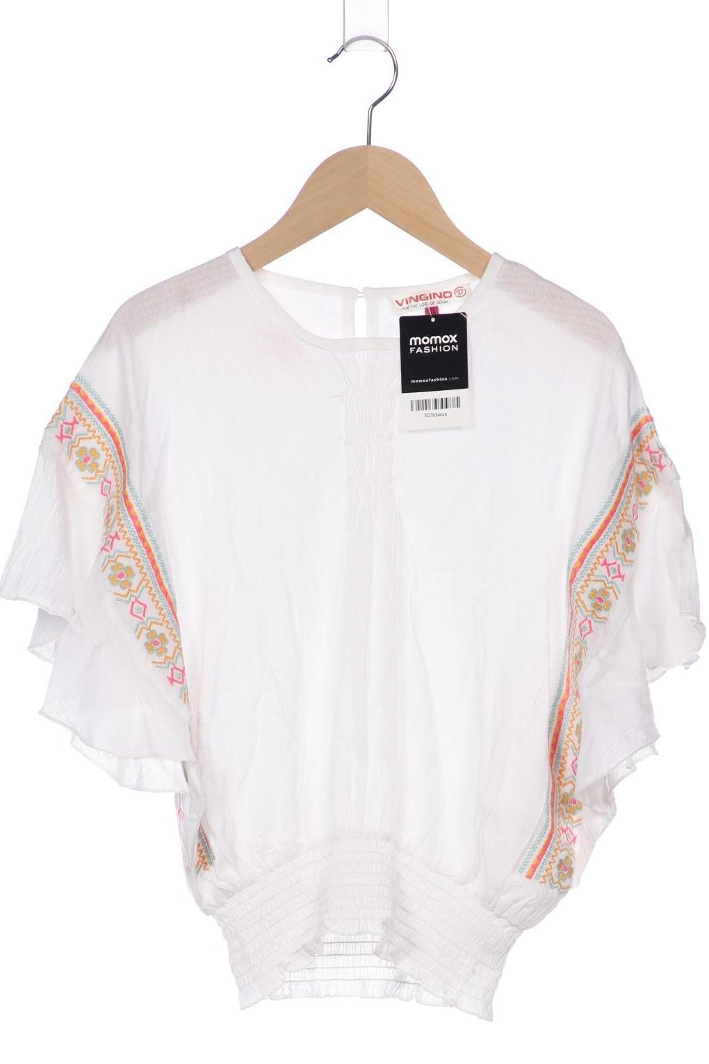 

Vingino Damen Bluse, weiß, Gr. 140