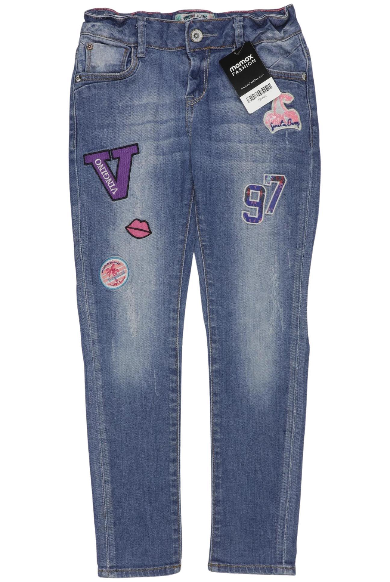 

Vingino Damen Jeans, blau, Gr. 140
