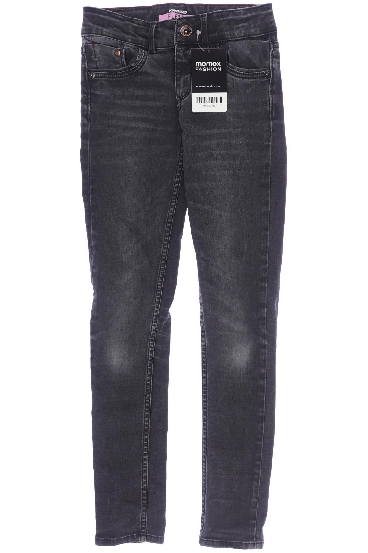 

Vingino Damen Jeans, schwarz, Gr. 140