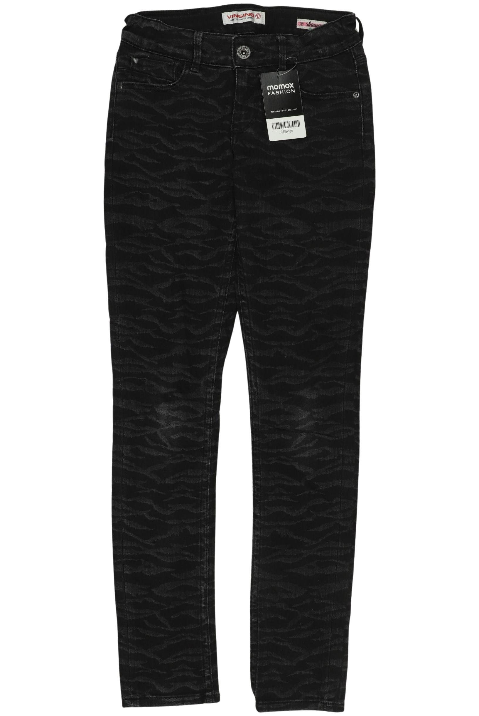 

Vingino Mädchen Jeans, schwarz, Gr. 146