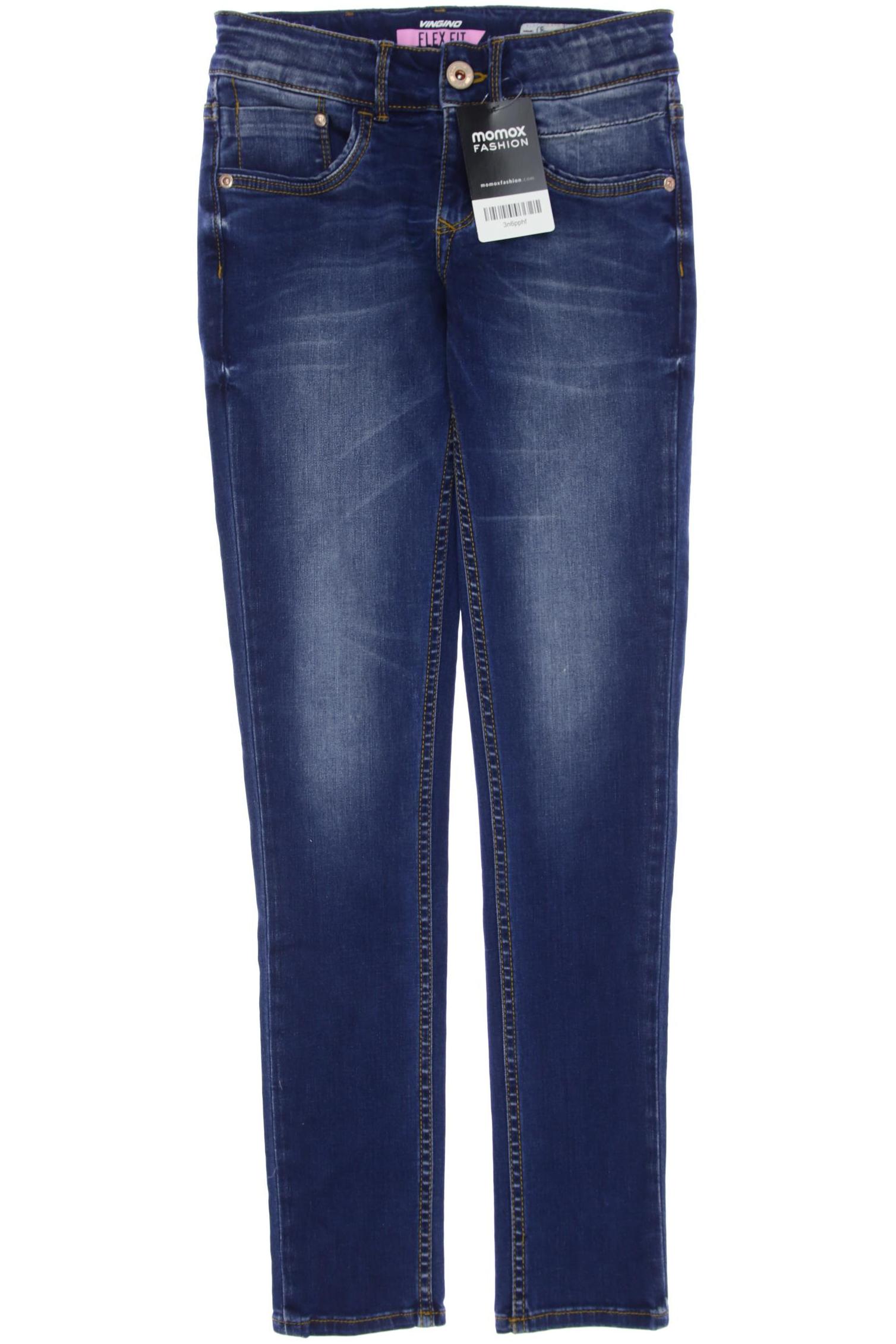 

Vingino Damen Jeans, marineblau, Gr. 140