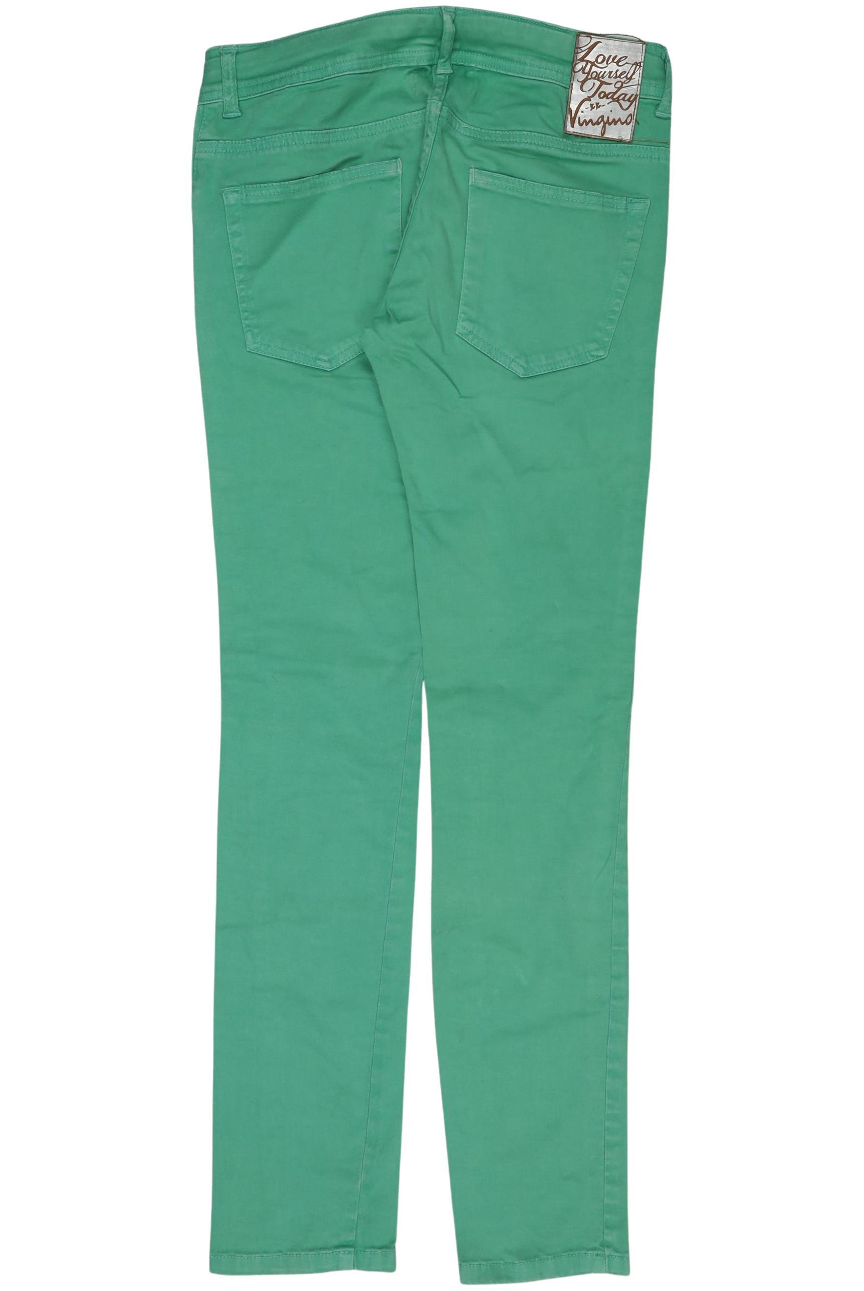 Thumbnail - Vingino Mädchen Jeans, grün, Gr. 152