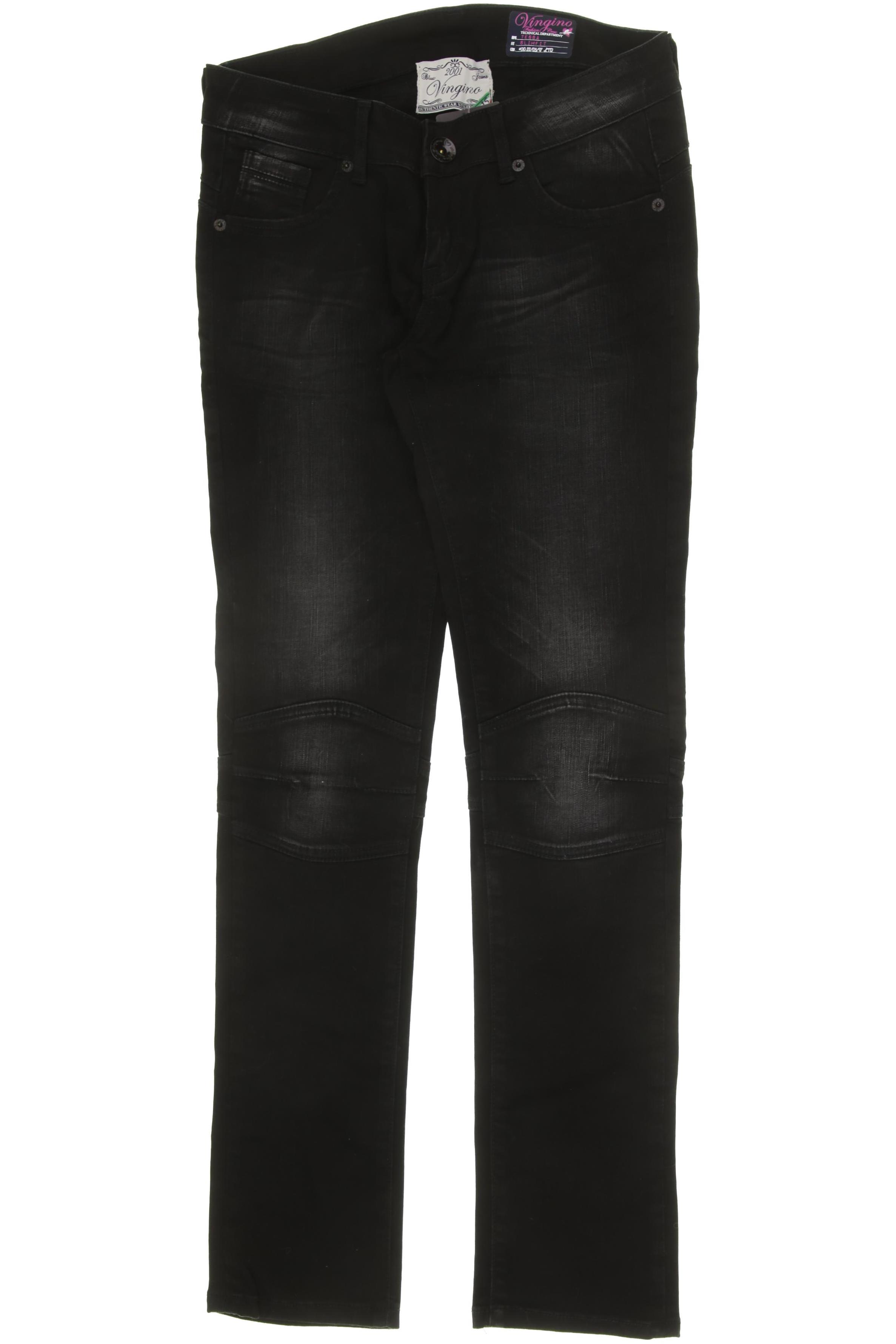 

Vingino Damen Jeans, schwarz, Gr. 170