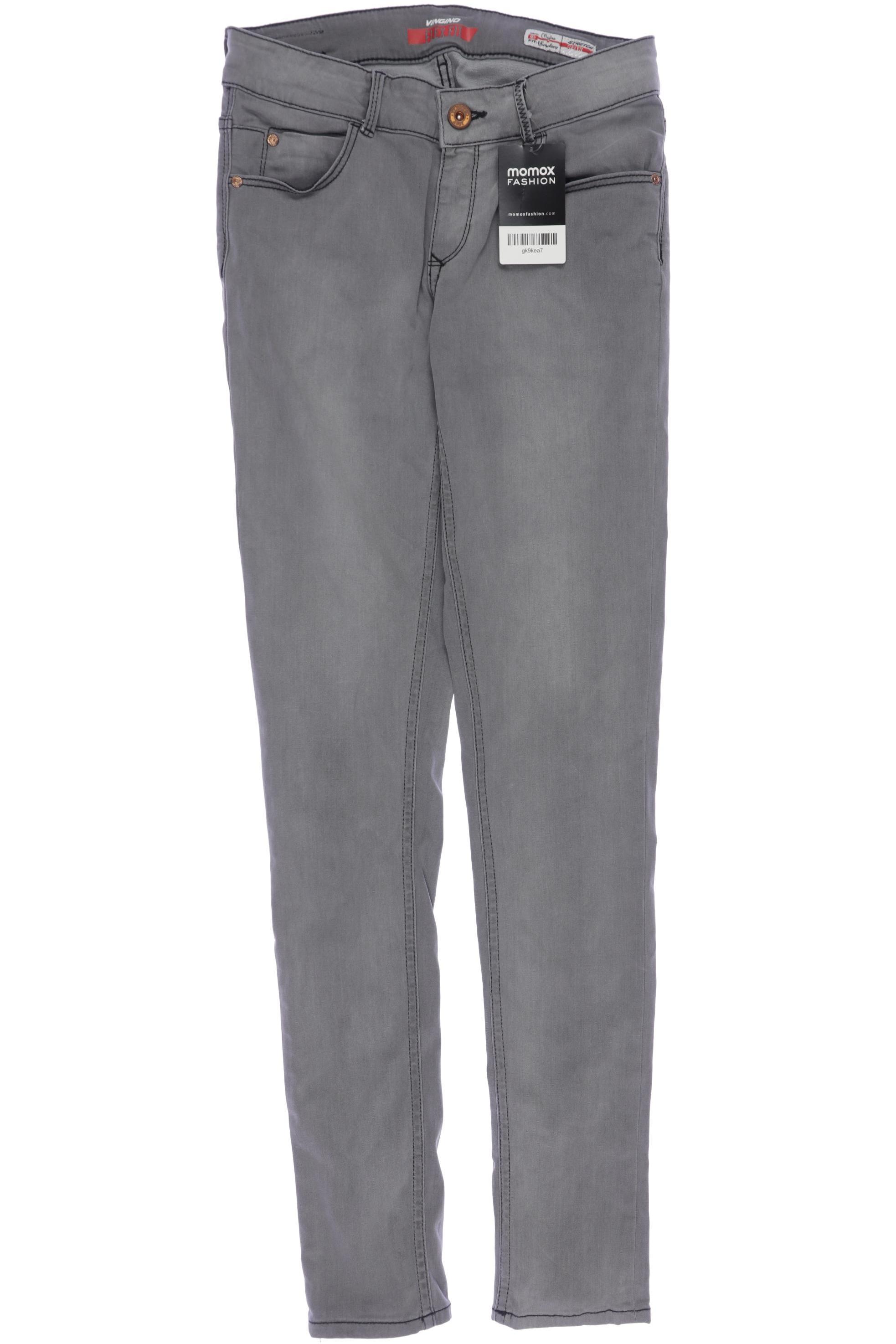 

Vingino Damen Jeans, grau, Gr. 14