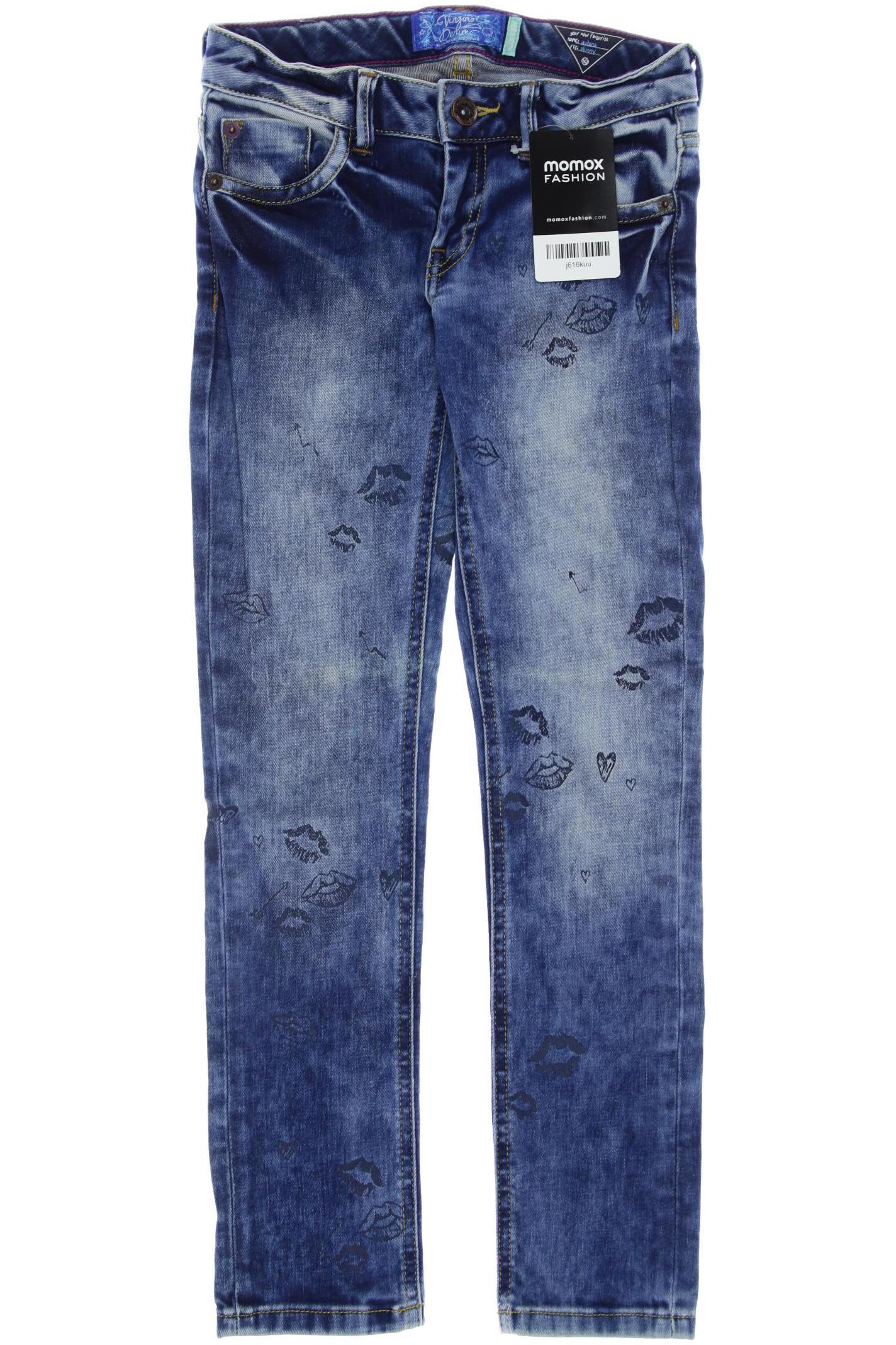 

Vingino Damen Jeans, blau, Gr. 128