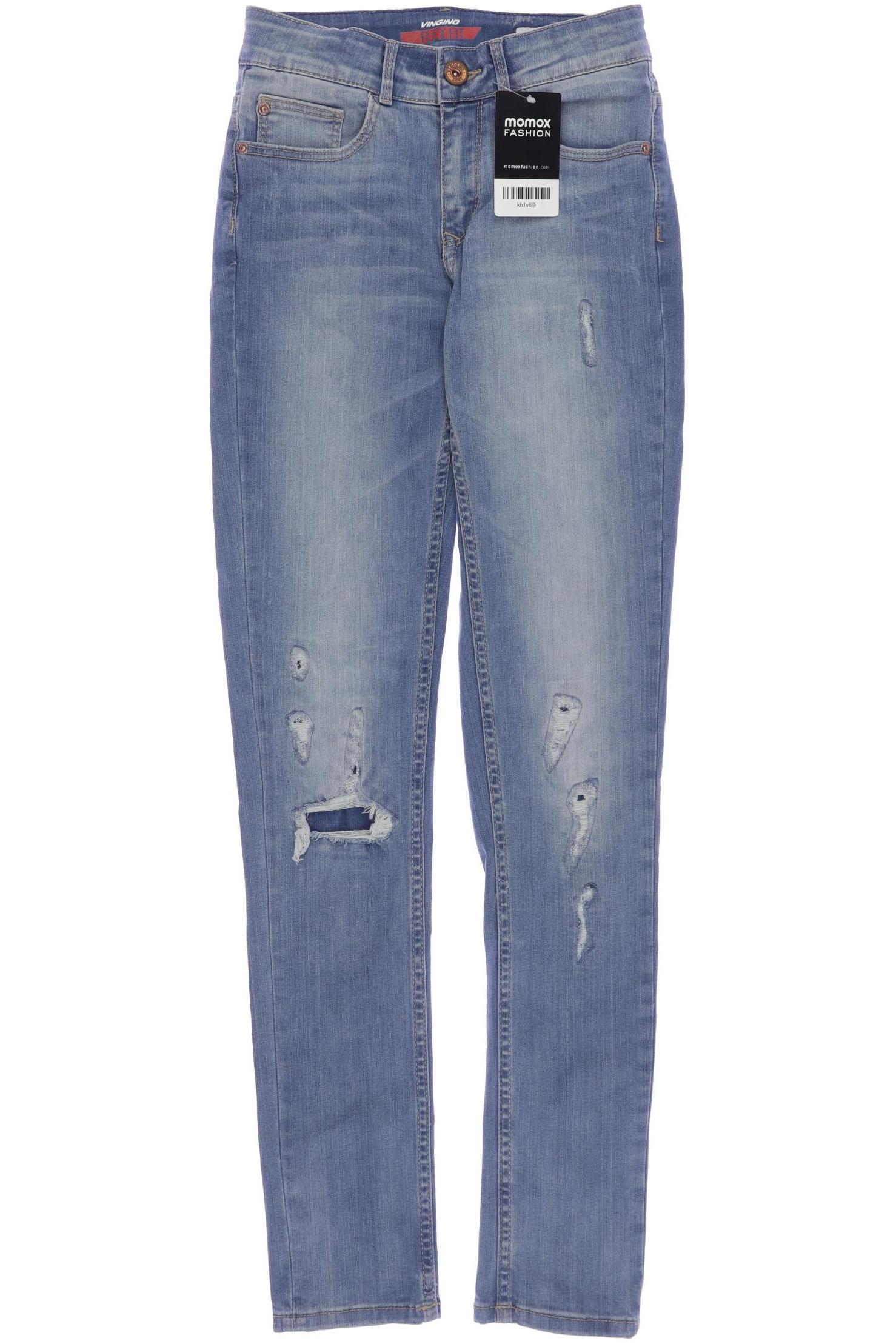 

Vingino Damen Jeans, blau, Gr. 164