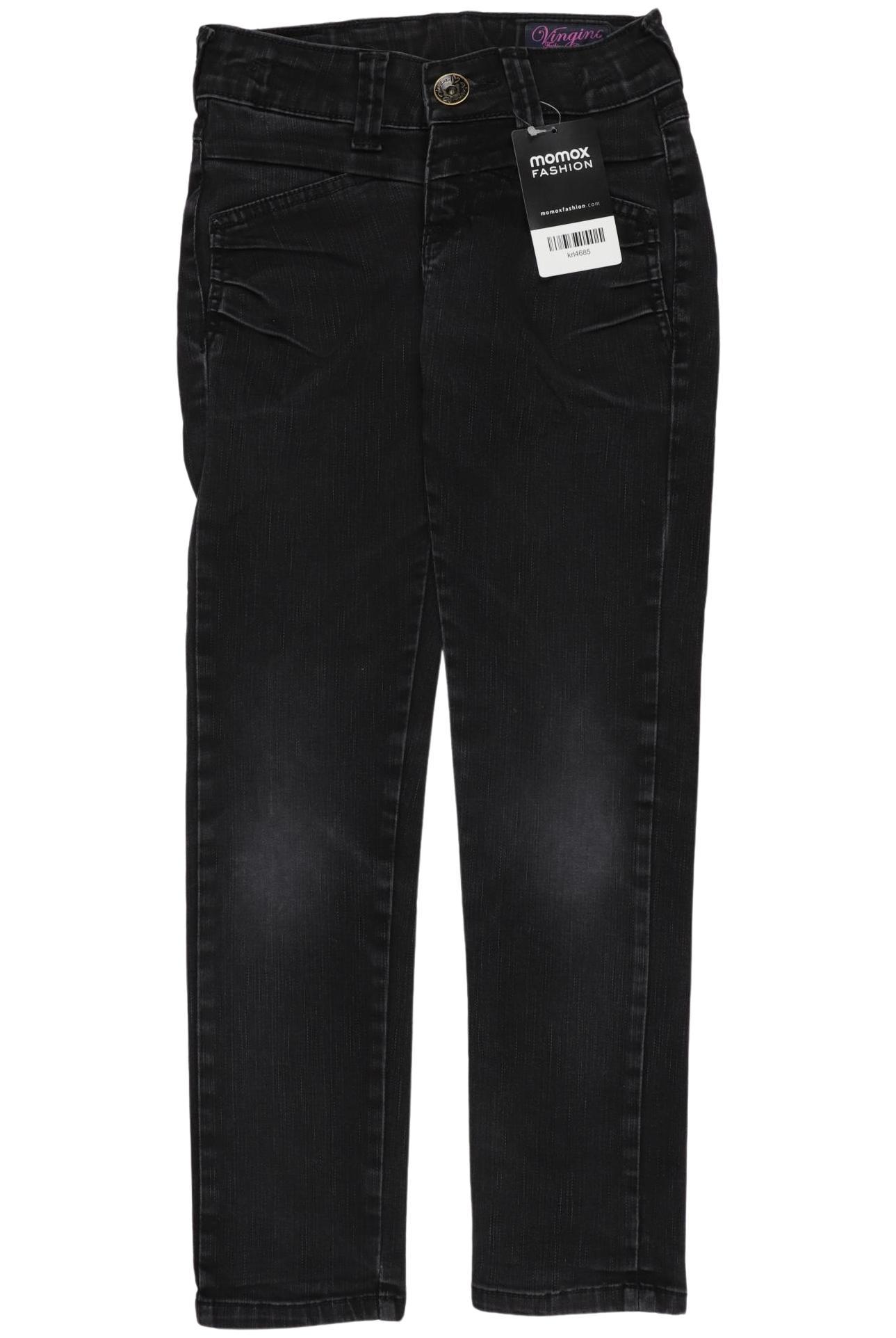 

Vingino Damen Jeans, schwarz, Gr. 128