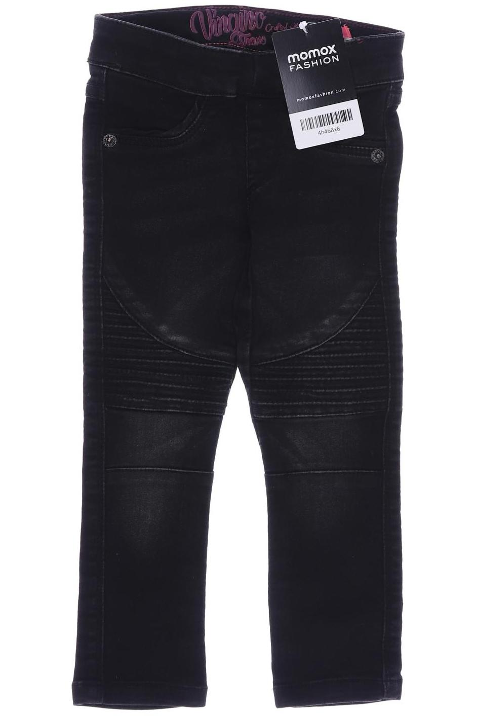 

Vingino Damen Jeans, schwarz, Gr. 92