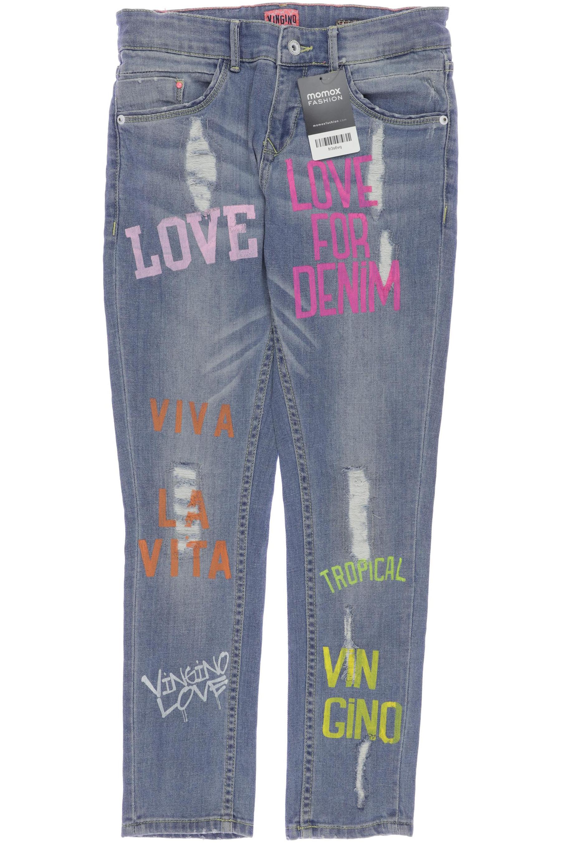 

Vingino Damen Jeans, blau, Gr. 152