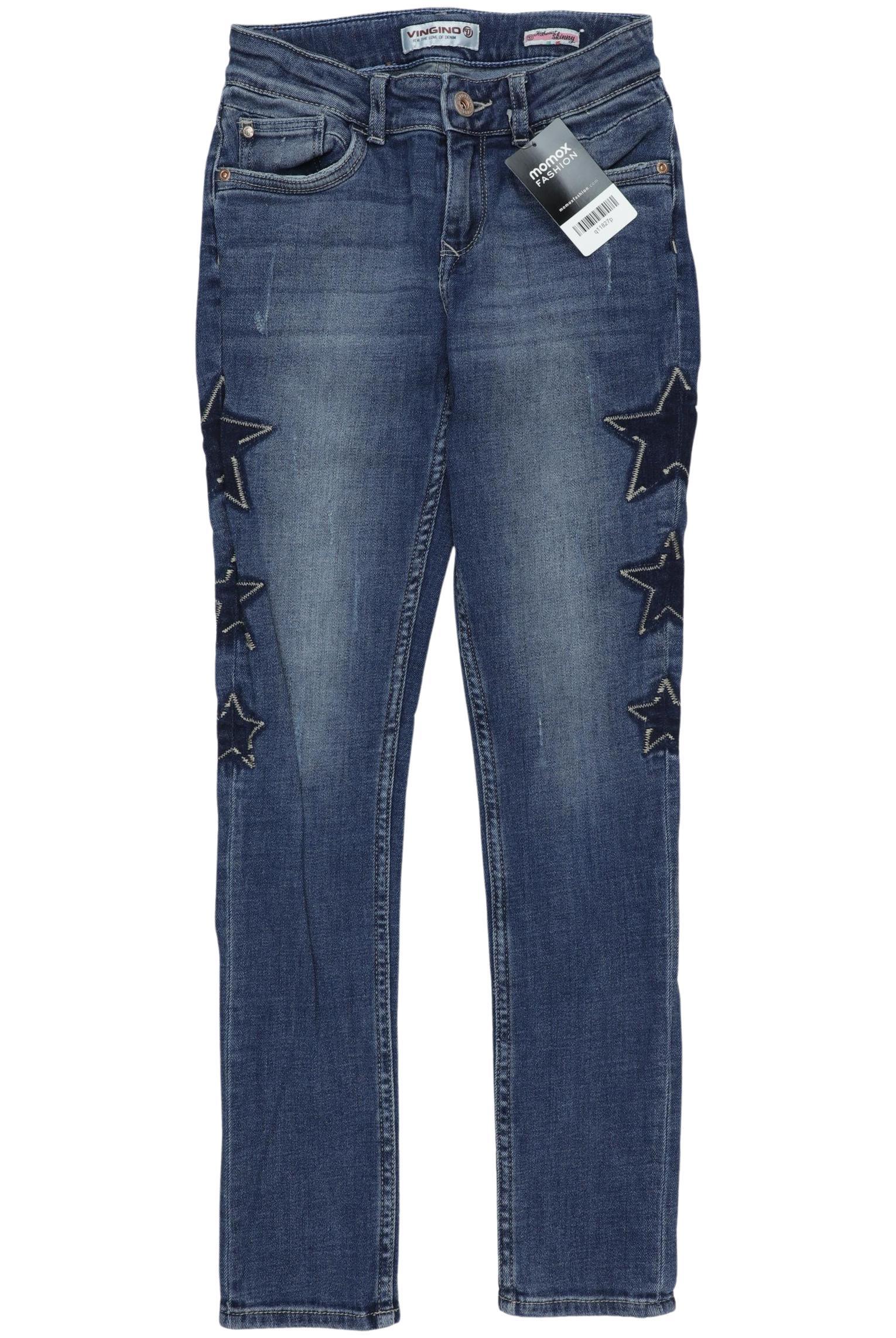 

Vingino Damen Jeans, marineblau, Gr. 152