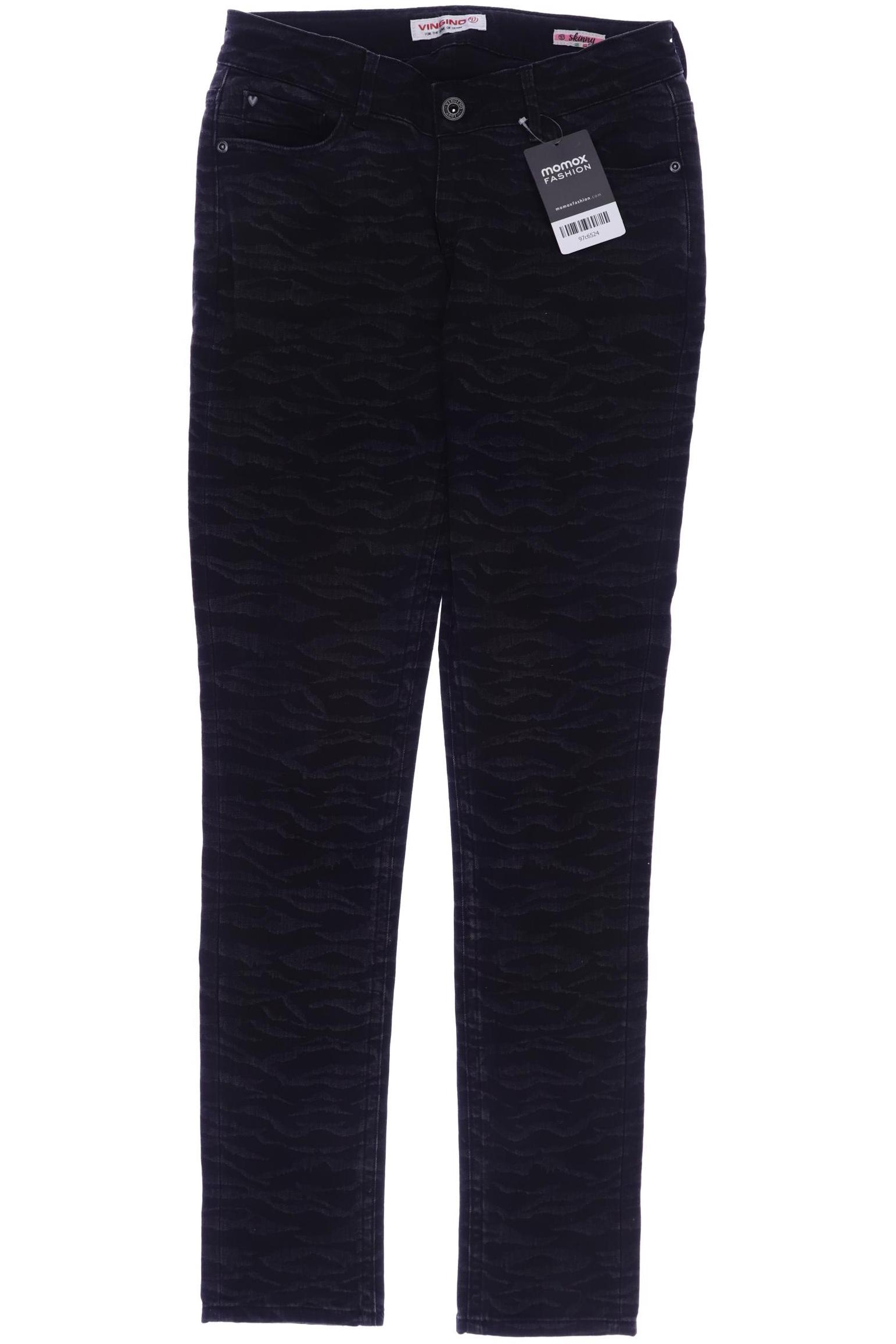 

Vingino Damen Jeans, schwarz, Gr. 164