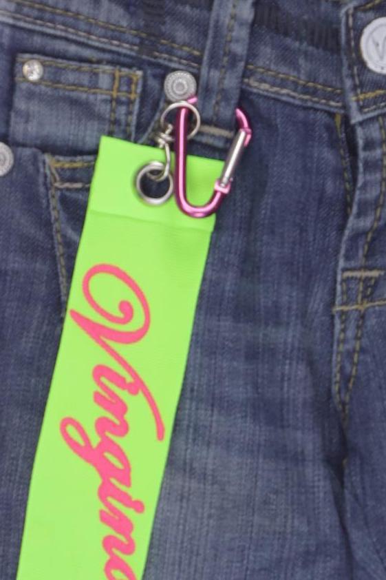 Thumbnail - Vingino Mädchen Jeans, blau, Gr. 68