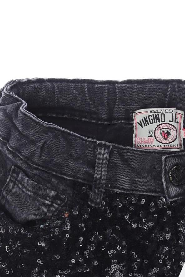 Thumbnail - Vingino Mädchen Shorts, schwarz, Gr. 152