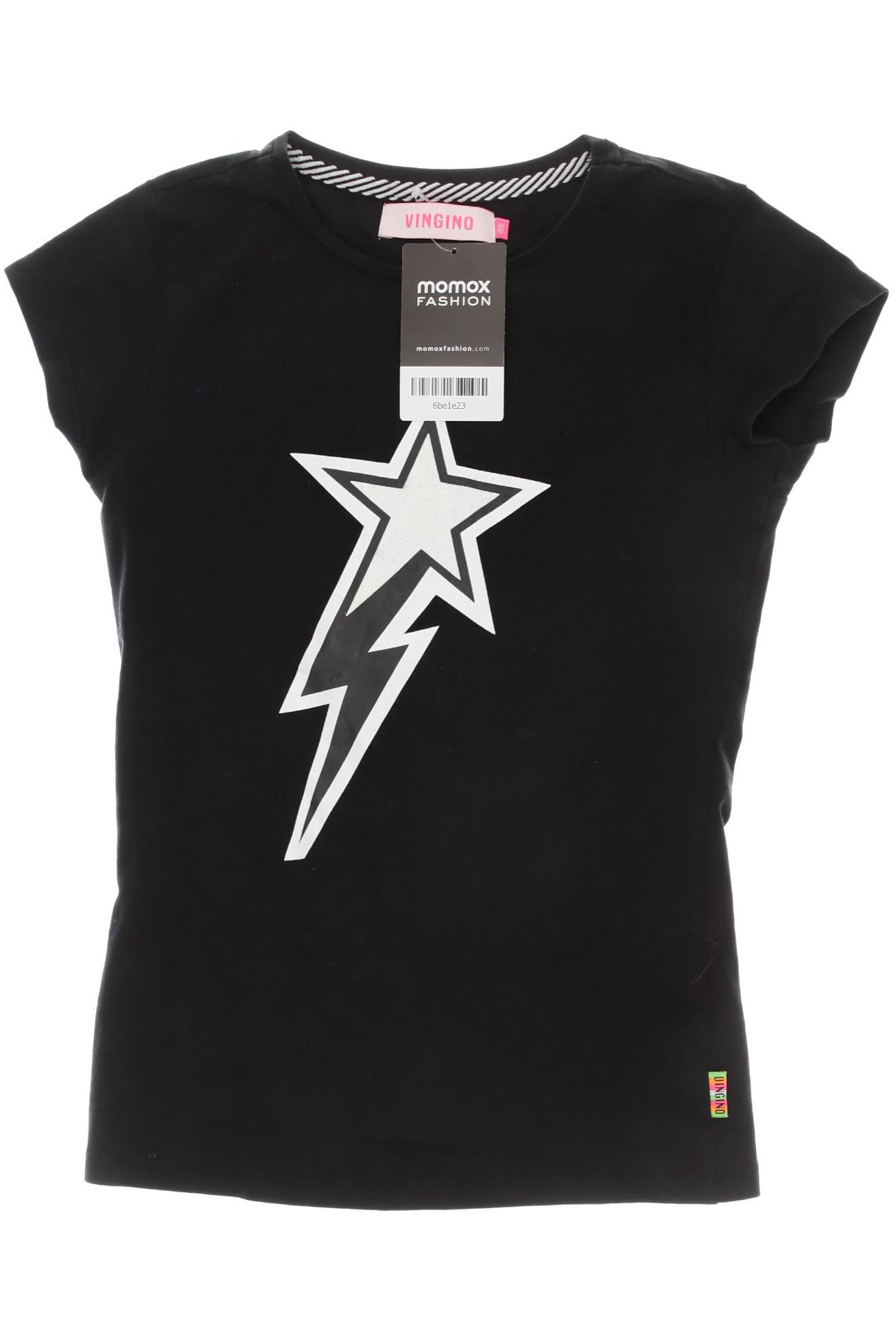 

Vingino Damen T-Shirt, schwarz, Gr. 140