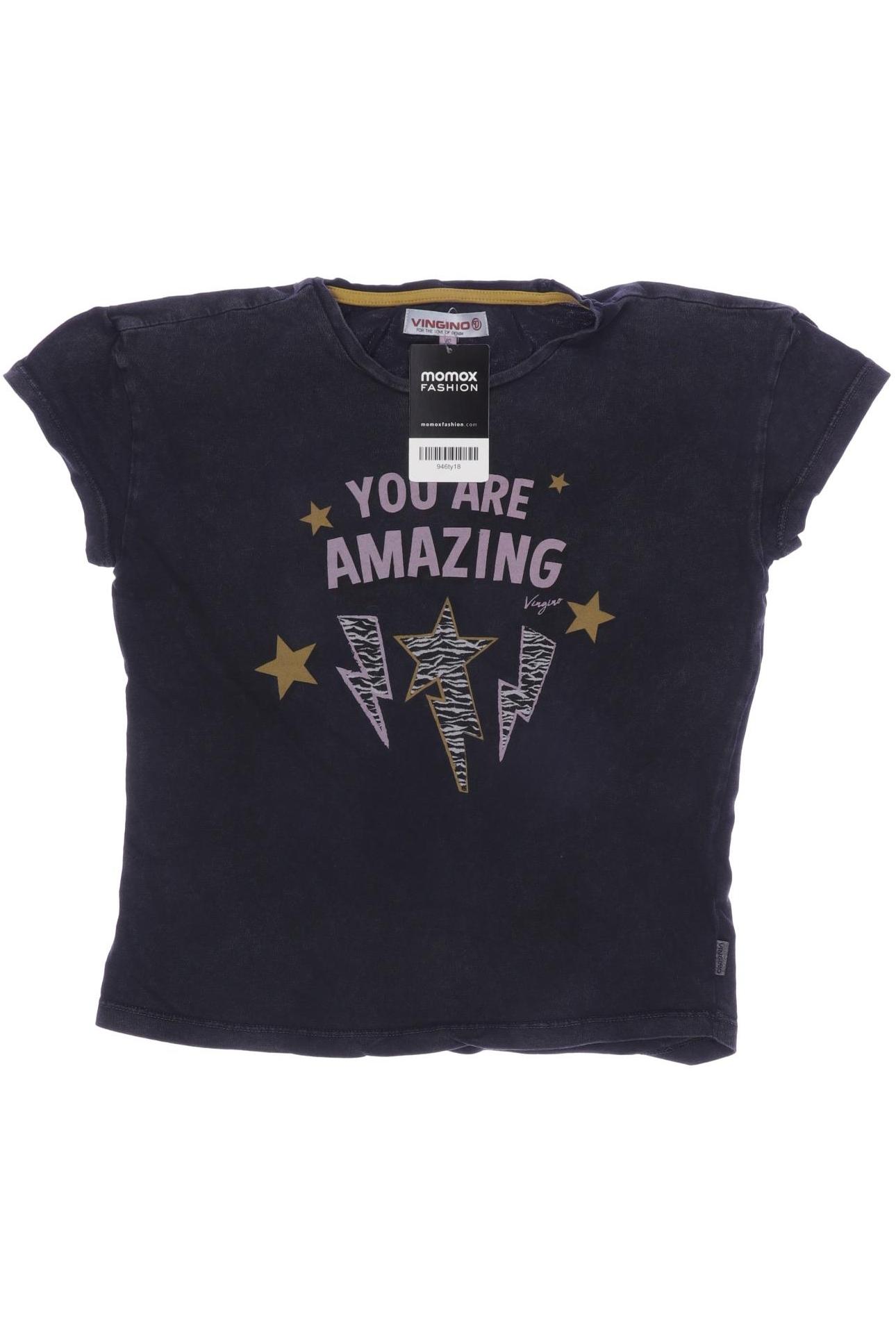 

Vingino Damen T-Shirt, schwarz, Gr. 10