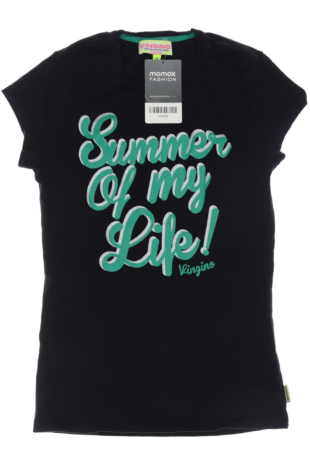 

Vingino Damen T-Shirt, schwarz, Gr. 12