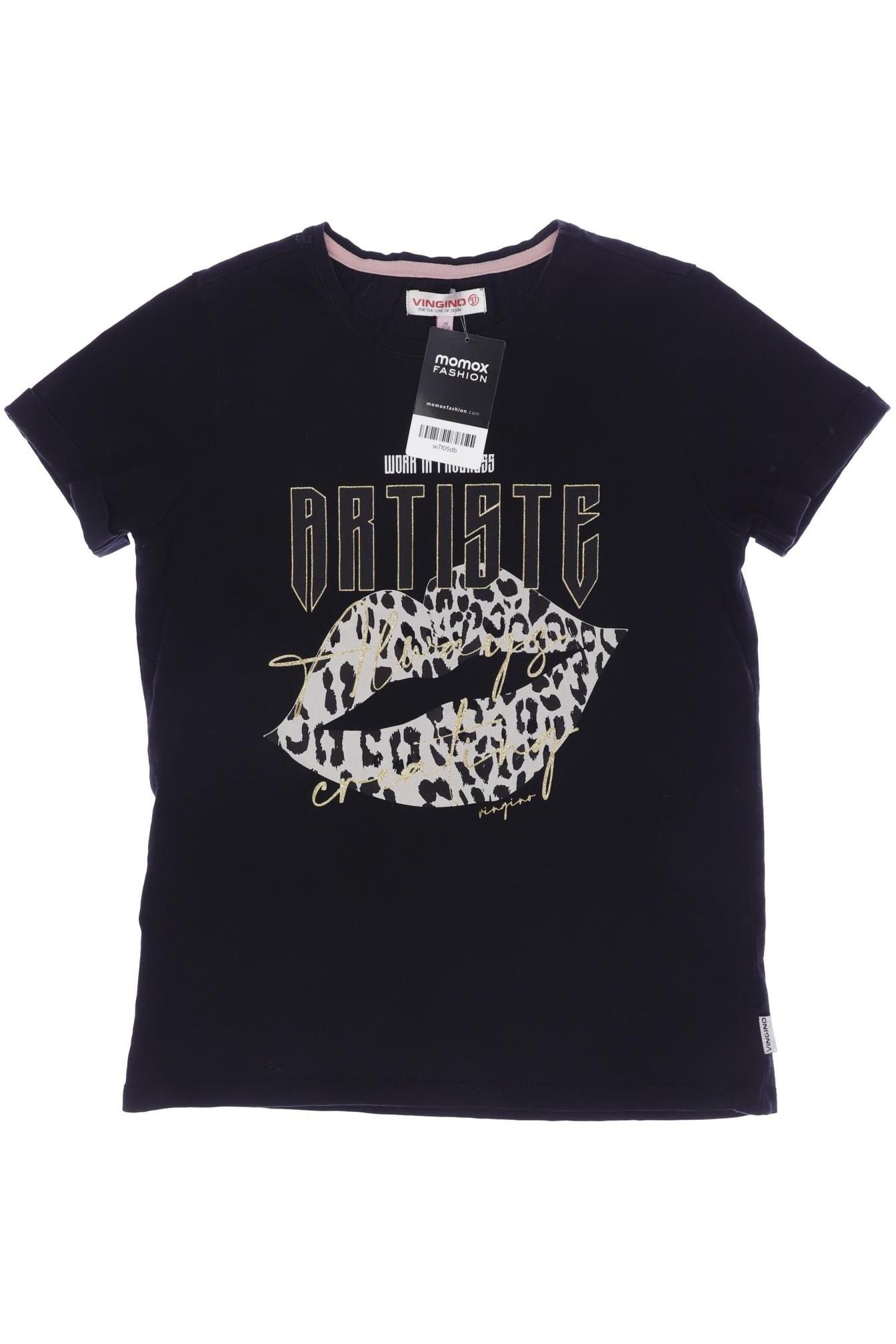 

Vingino Damen T-Shirt, schwarz, Gr. 164