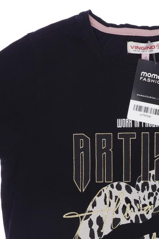 Thumbnail - Vingino Mädchen T-Shirt, schwarz, Gr. 164