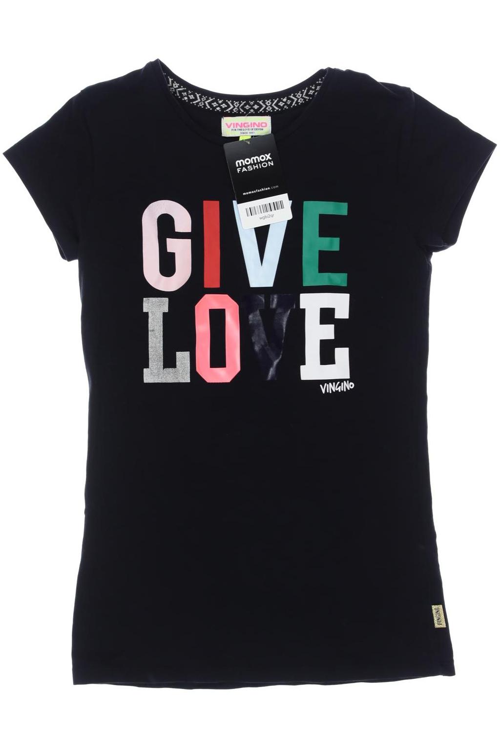 

Vingino Damen T-Shirt, schwarz, Gr. 14