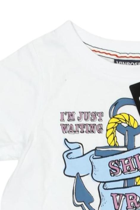 Thumbnail - Vinrose Jungen T-Shirt, weiß, Gr. 86