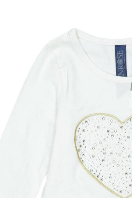 Thumbnail - Vinrose Mädchen Langarmshirt, cremeweiß, Gr. 86/92