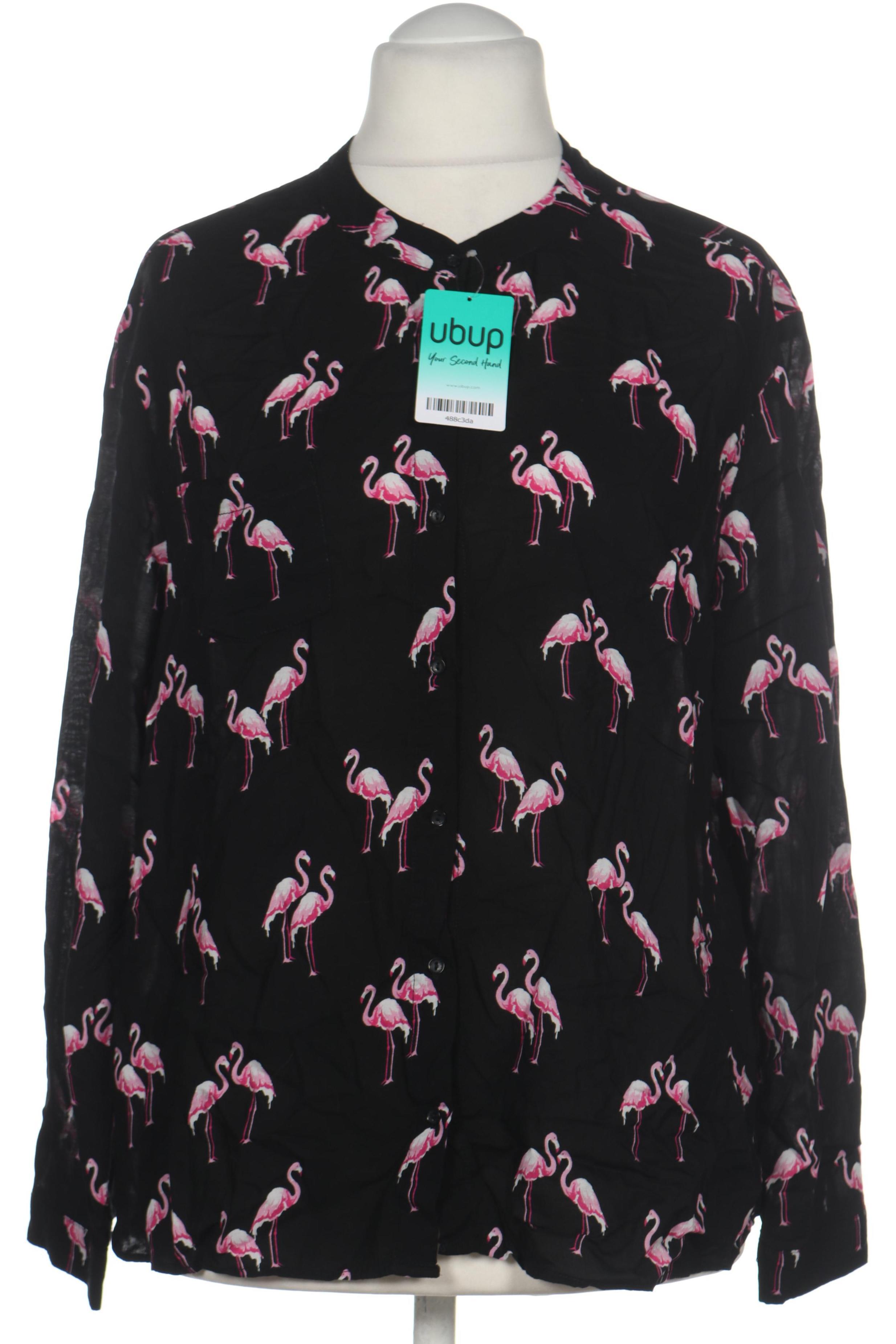 

violeta by Mango Damen Bluse, schwarz, Gr.